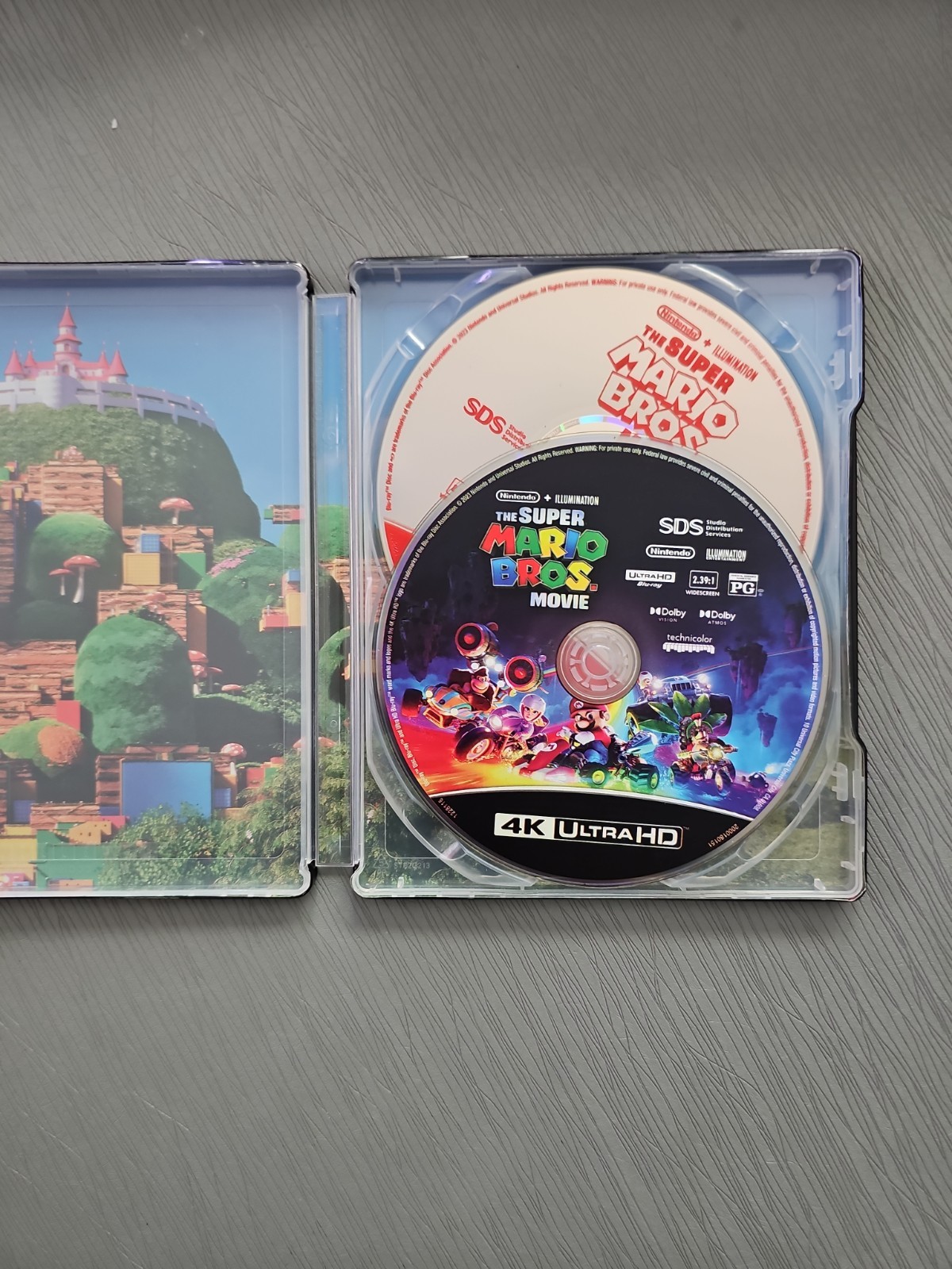 Super Mario Bros Movie 2023 4K Ultra HD Steelbook