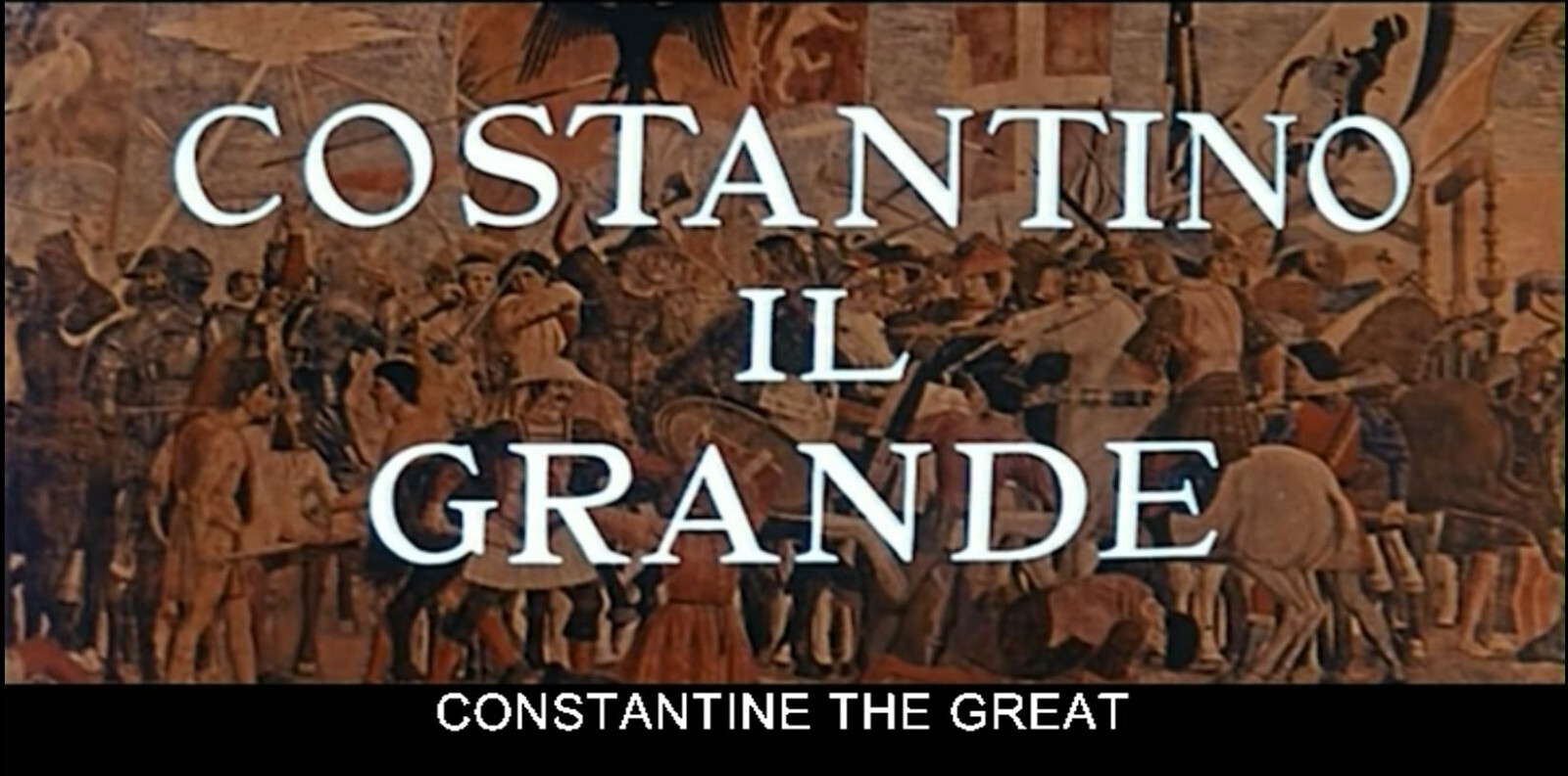 CONSTANTINE, THE GREAT (Belinda Lee and Cornel Wilde)