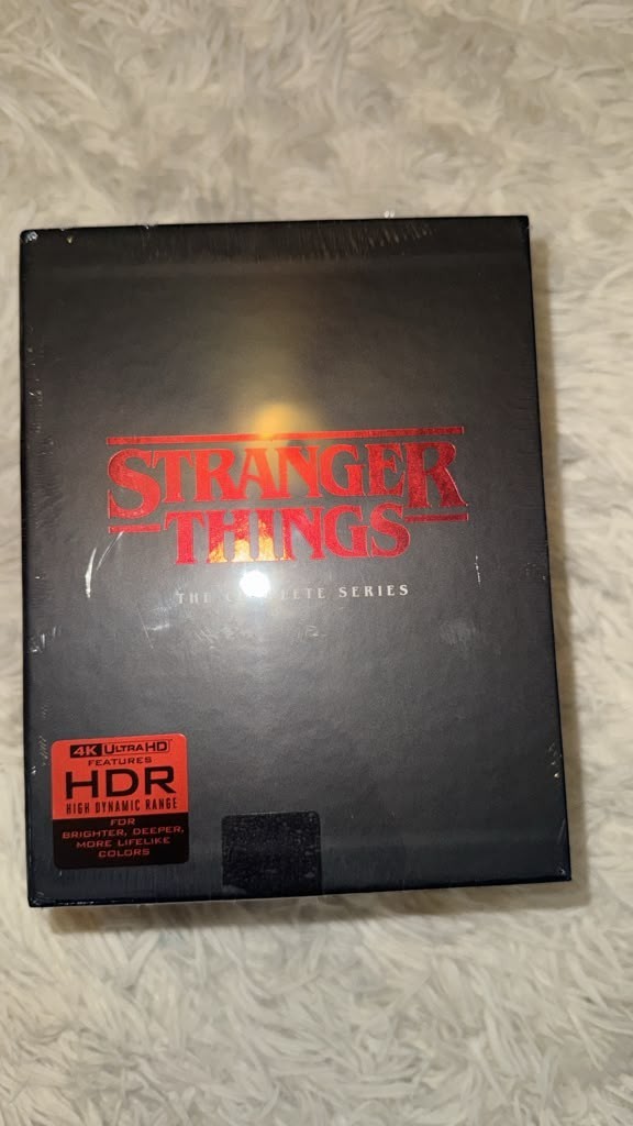 Stranger Things The Complete Series 4K UHD HDR Limited Edition Box Set 5 Discs