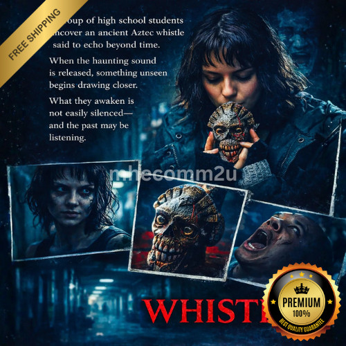 Whistle 2025 DVD Horror Movie Full HD Audio English Sub All Region Free Ship-New