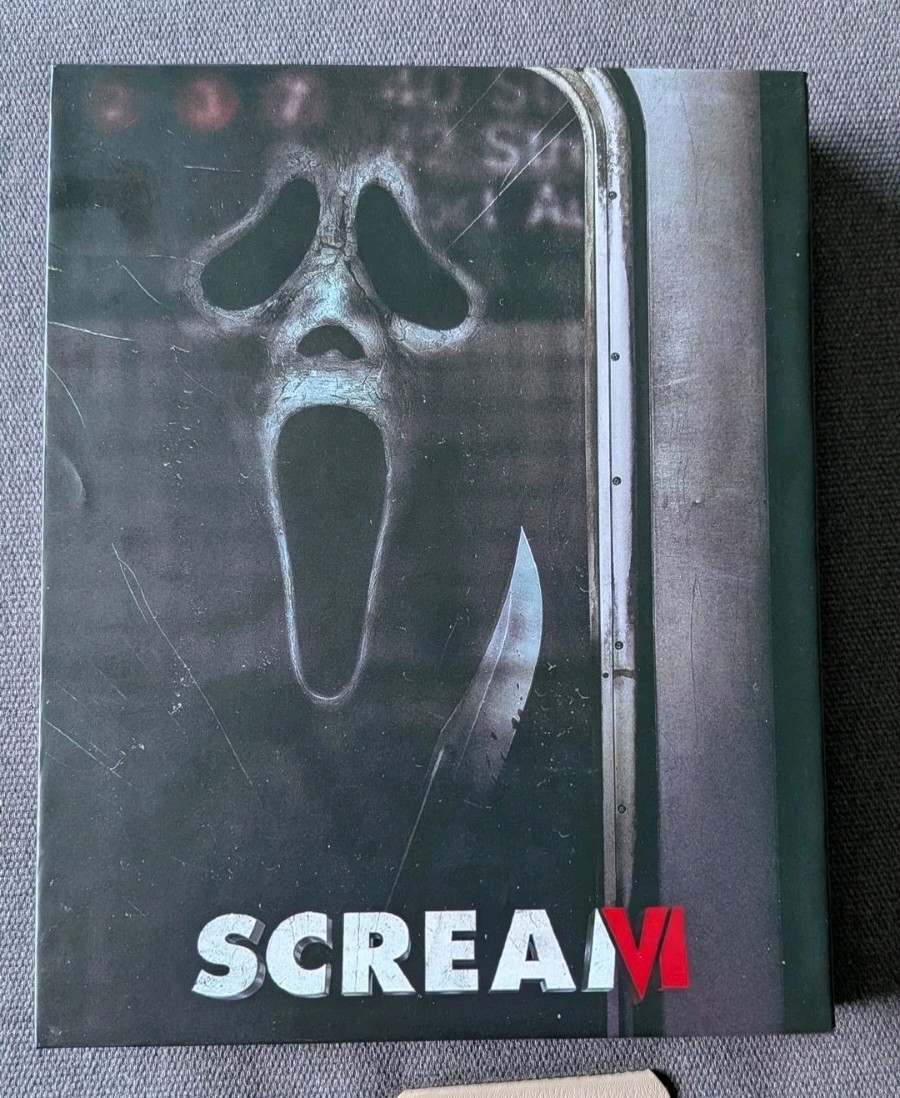 CUSTOM SLIPCASE – Scream VI 6 (4K UHD + Blu-ray, 2023) Steelbook NO MOVIE READ!!