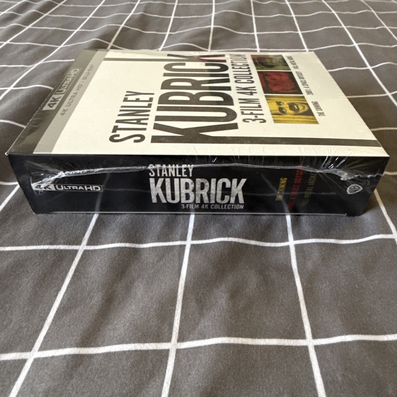 Stanley Kubrick 3-Film 4K Collection & Blu The Shining 2001 Full Metal Jacket