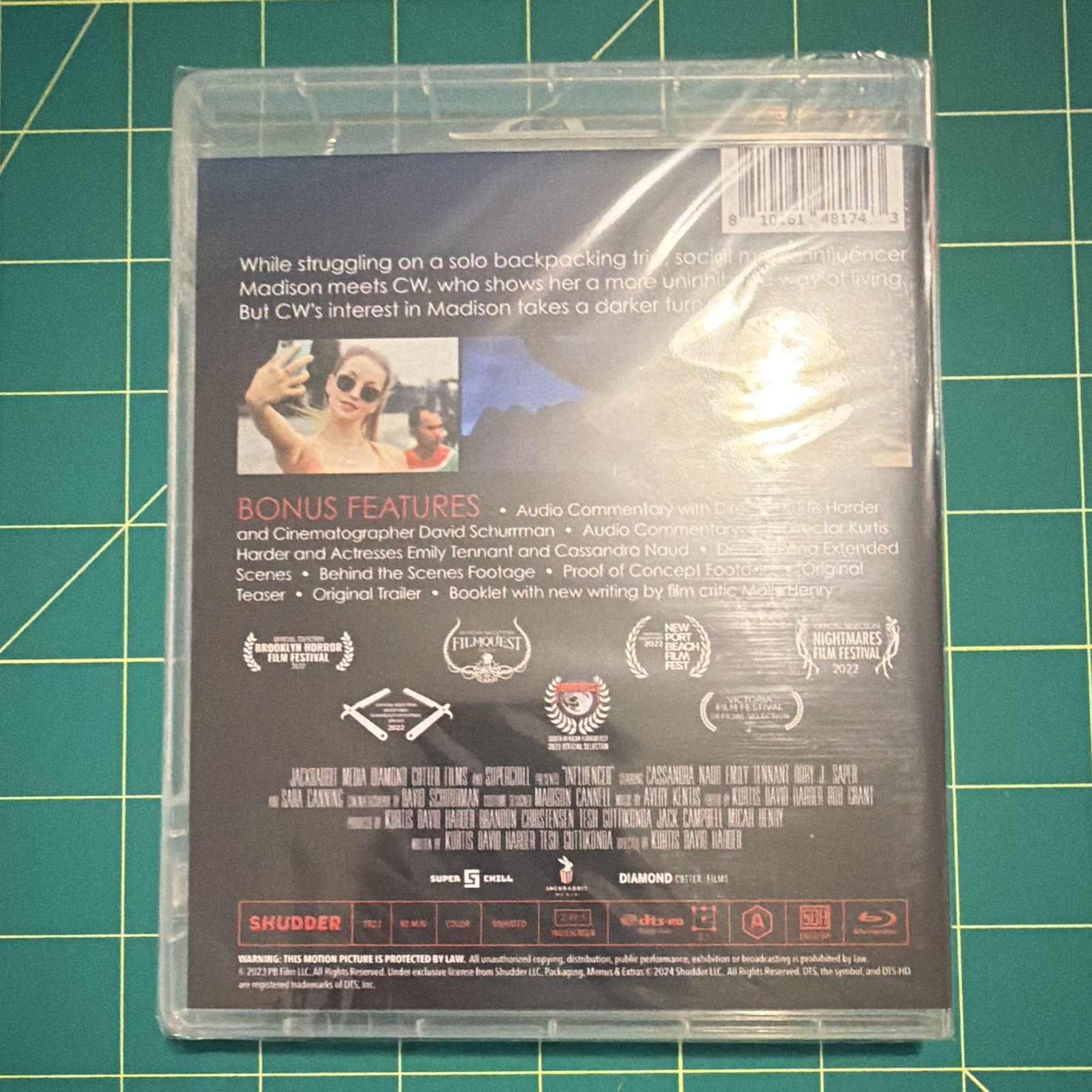 Sealed Shudder Influencer Blu-ray NR Horror 2023 Commentary Behind The Scenes