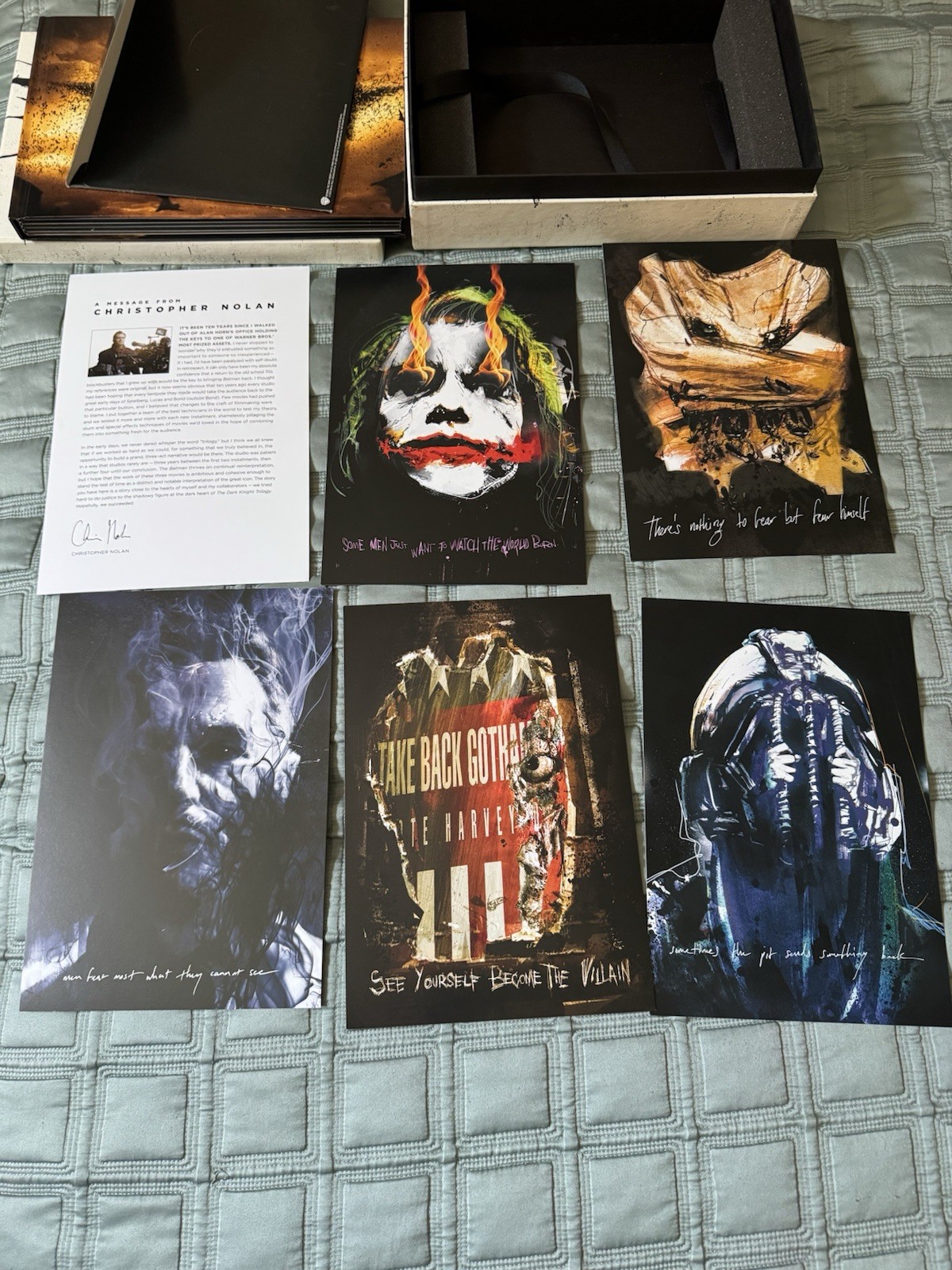 *No Toys* The Dark Knight Trilogy Ultimate Collector’s Edition Blu-Ray Numbered