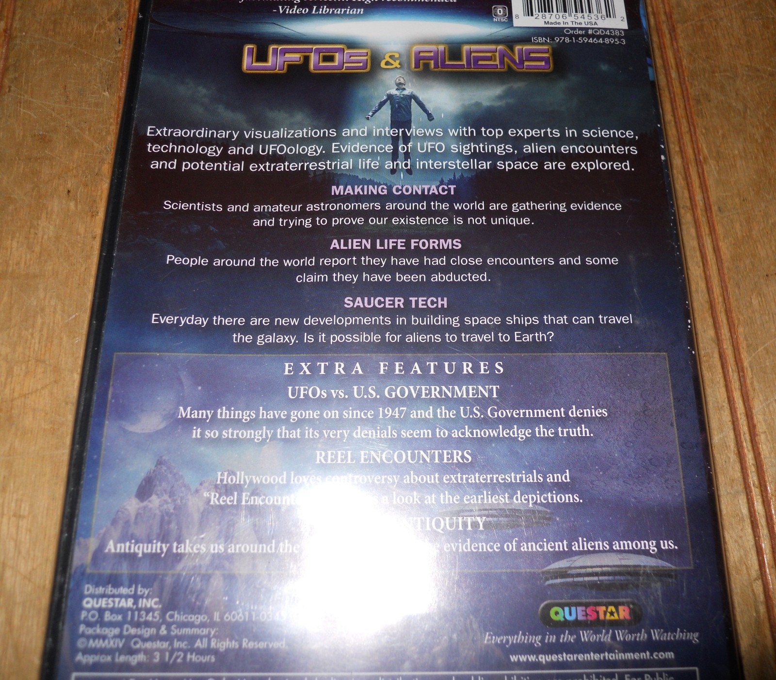 UFOs & Aliens DVD new/sealed