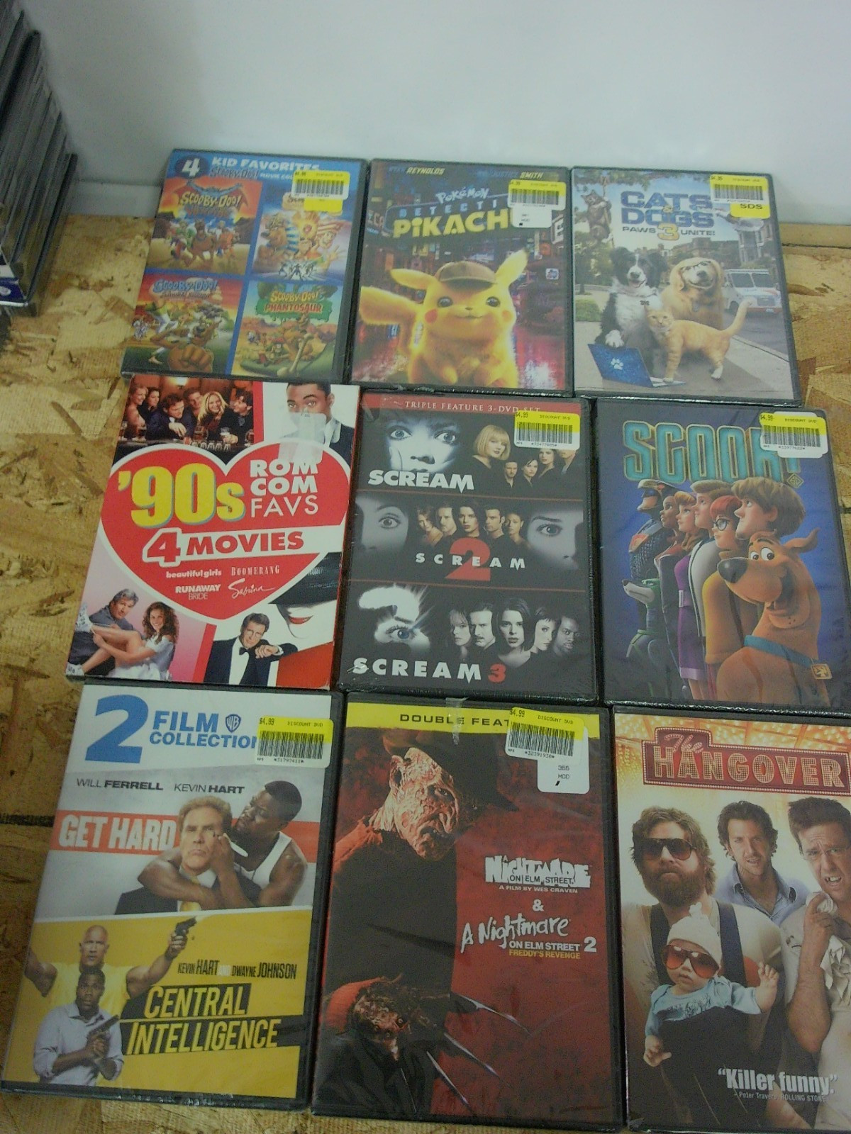 new 51 movies on 23 dvd lot mixed genere some classics many multiple film sets