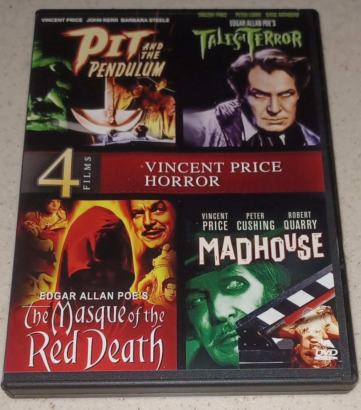 The Twilight Zone: Complete ’80s Series New DVD Boxed Set BONUS 4 Vincent Price