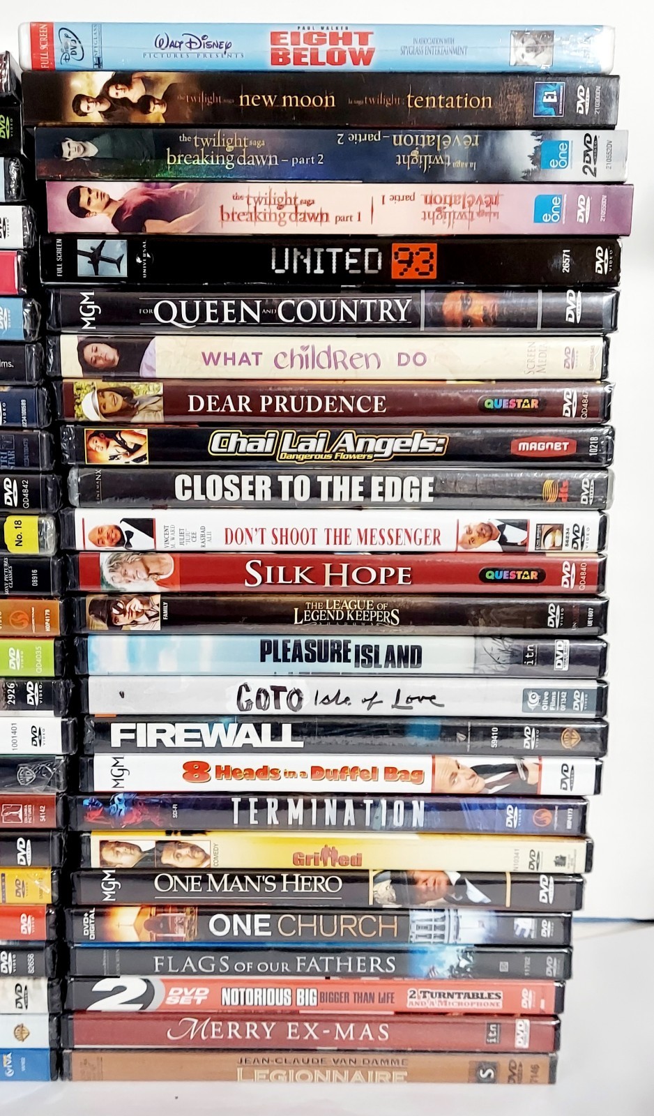 DVD Lot 50 Movies Action, Sci Fi, Comedy, Drama, Thriller. Lot 2