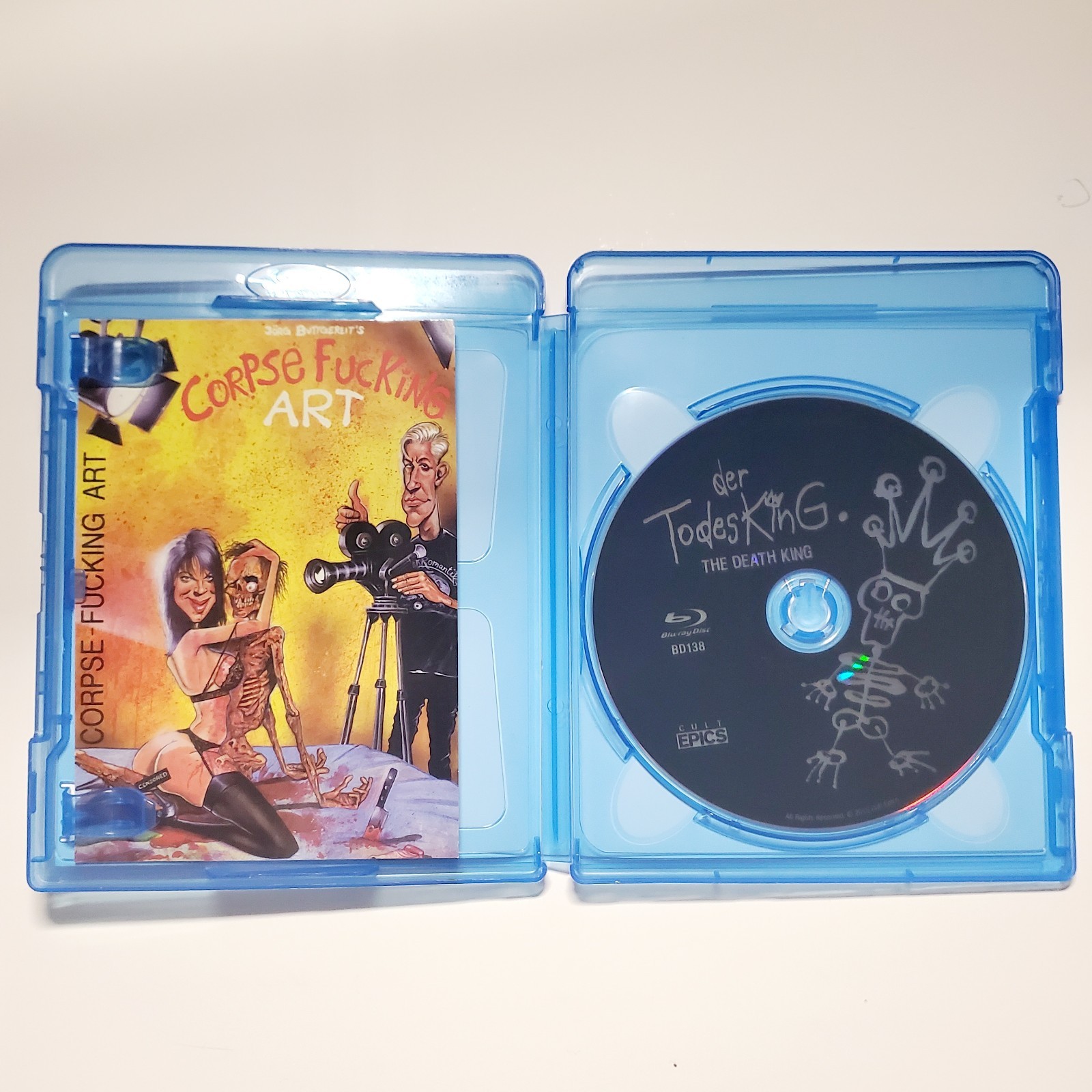 Cult Epics Der Todesking (1990) Blu-ray NR Commentary + Trailer + BTS