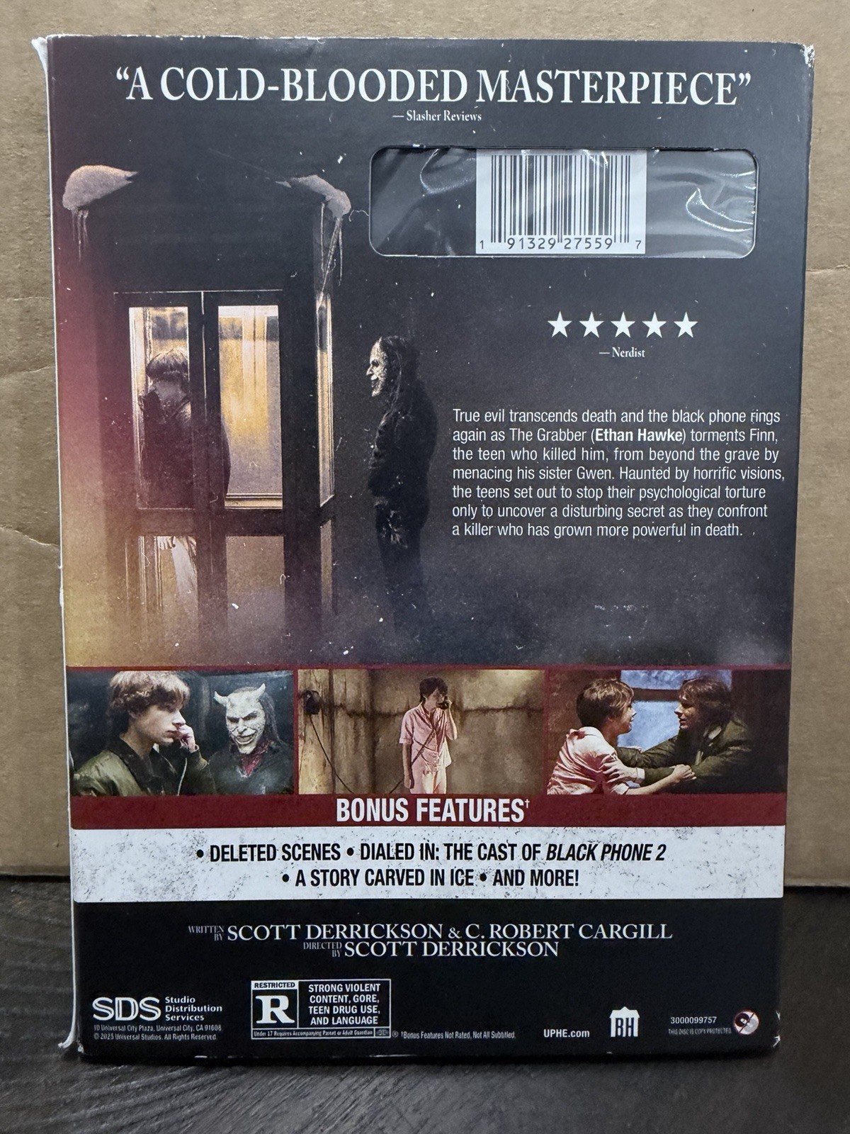 Black Phone 2 (DVD, 2025, Brand New) + Slipcover