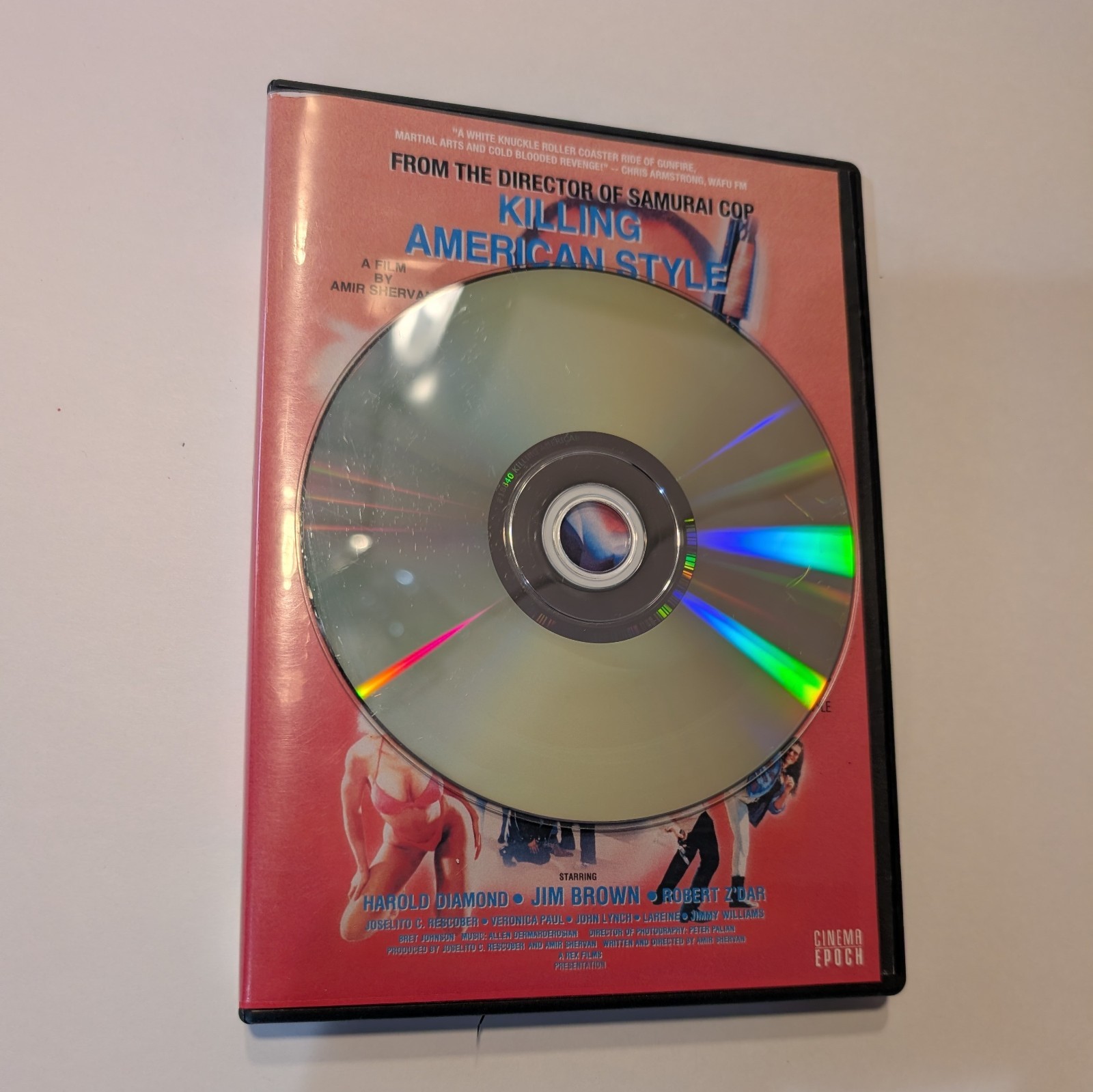 Killing American Style OOP Rare Cinema Epoch Amir Shervan