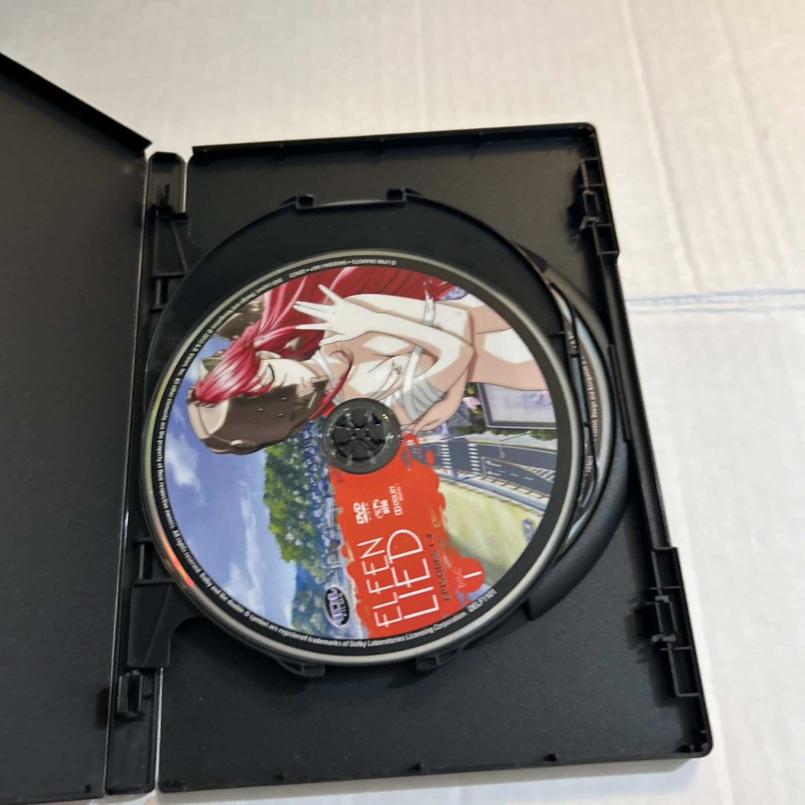Elfen Lied Complete Collection DVD Japanese Manga Series (3-Disc Set) Complete