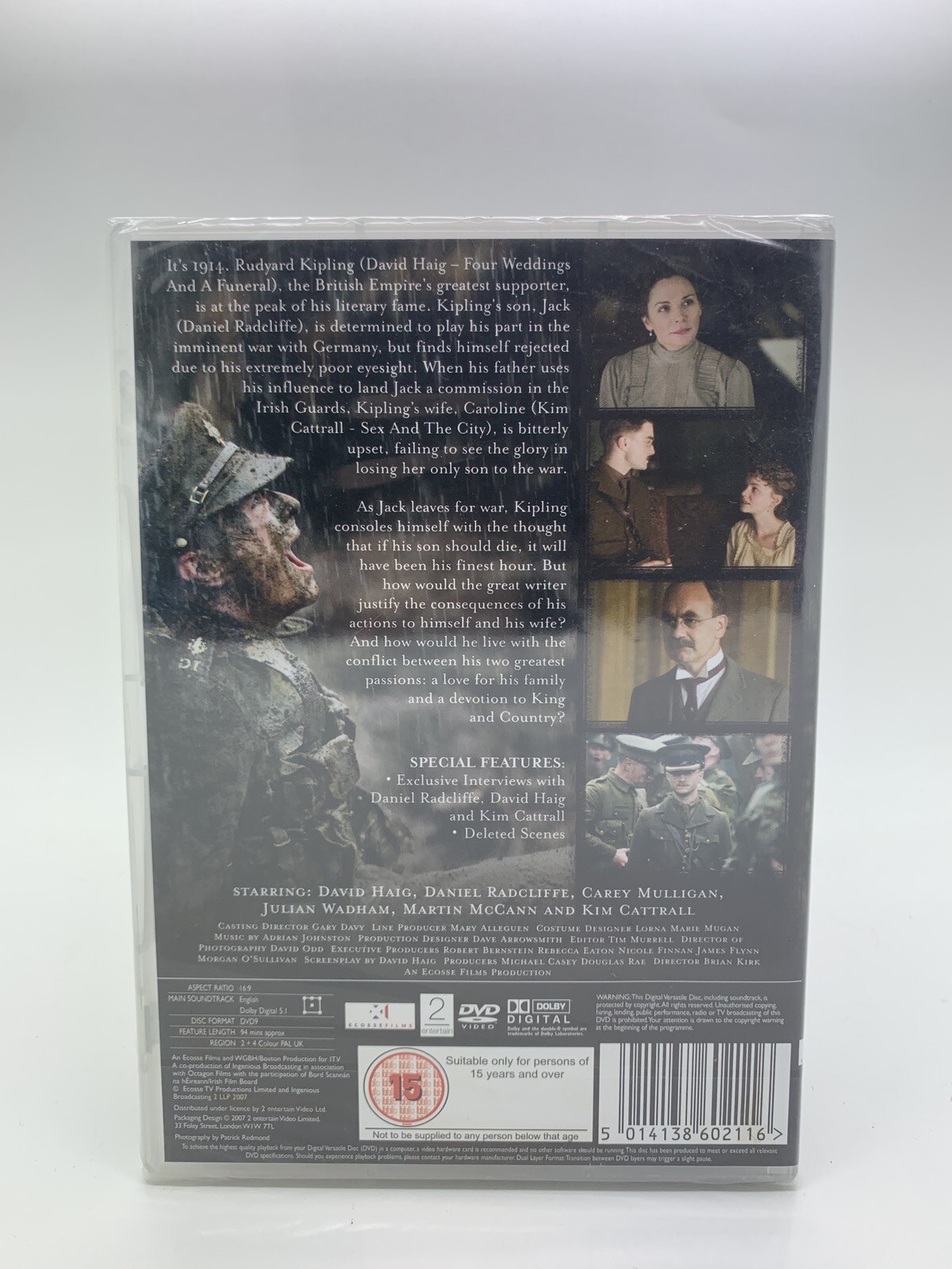 My Boy Jack DVD (TV Movie) (2007) (TV-MA) Daniel Radcliffe – BRAND NEW SEALED