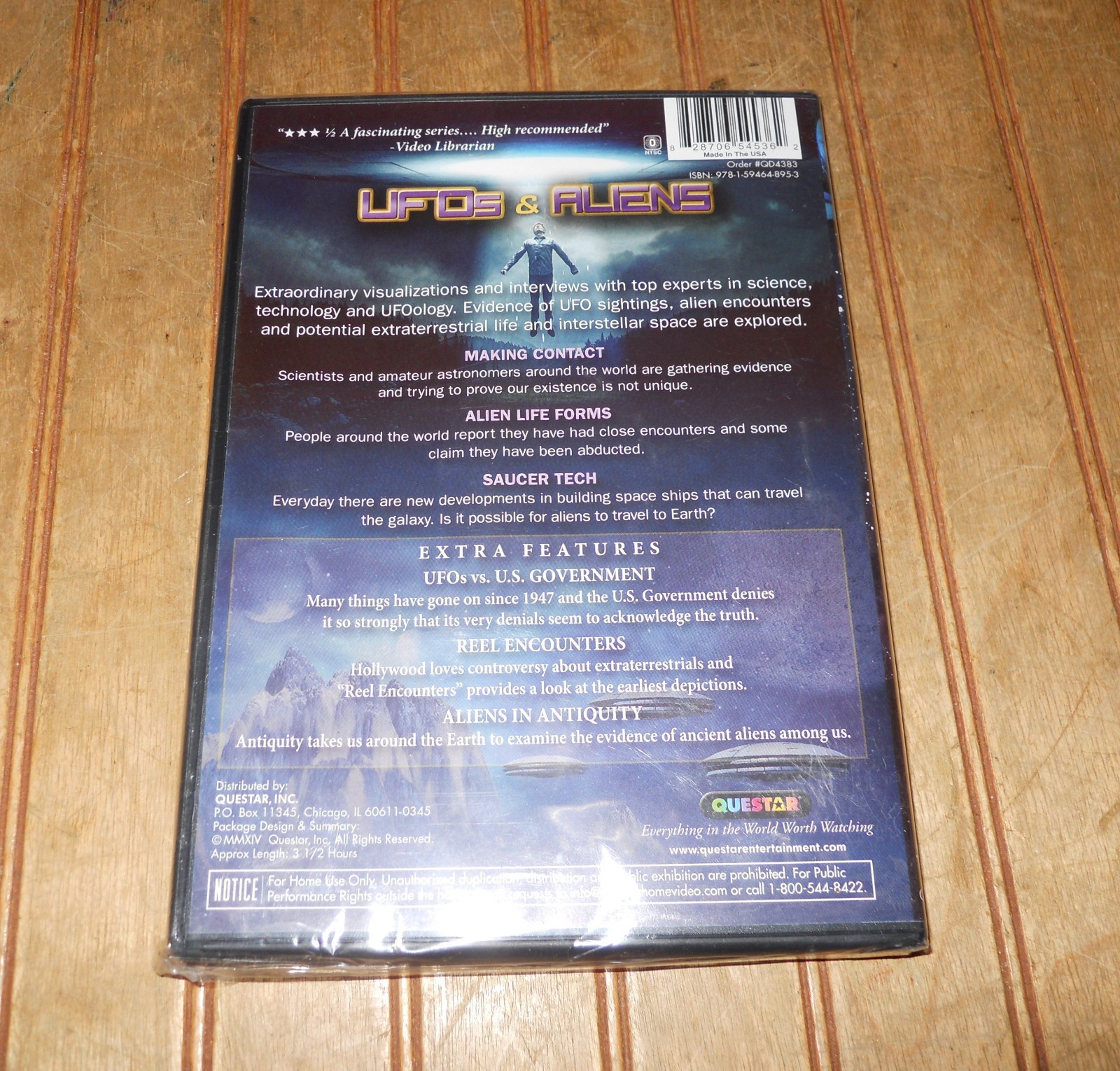 UFOs & Aliens DVD new/sealed