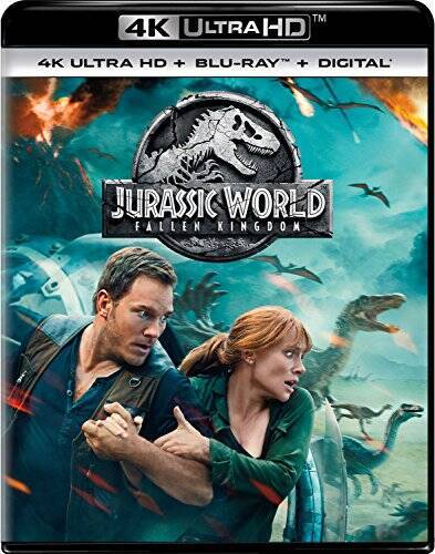Jurassic World: Fallen Kingdom [Blu-ray] – Blu-ray By Chris Pratt – GOOD