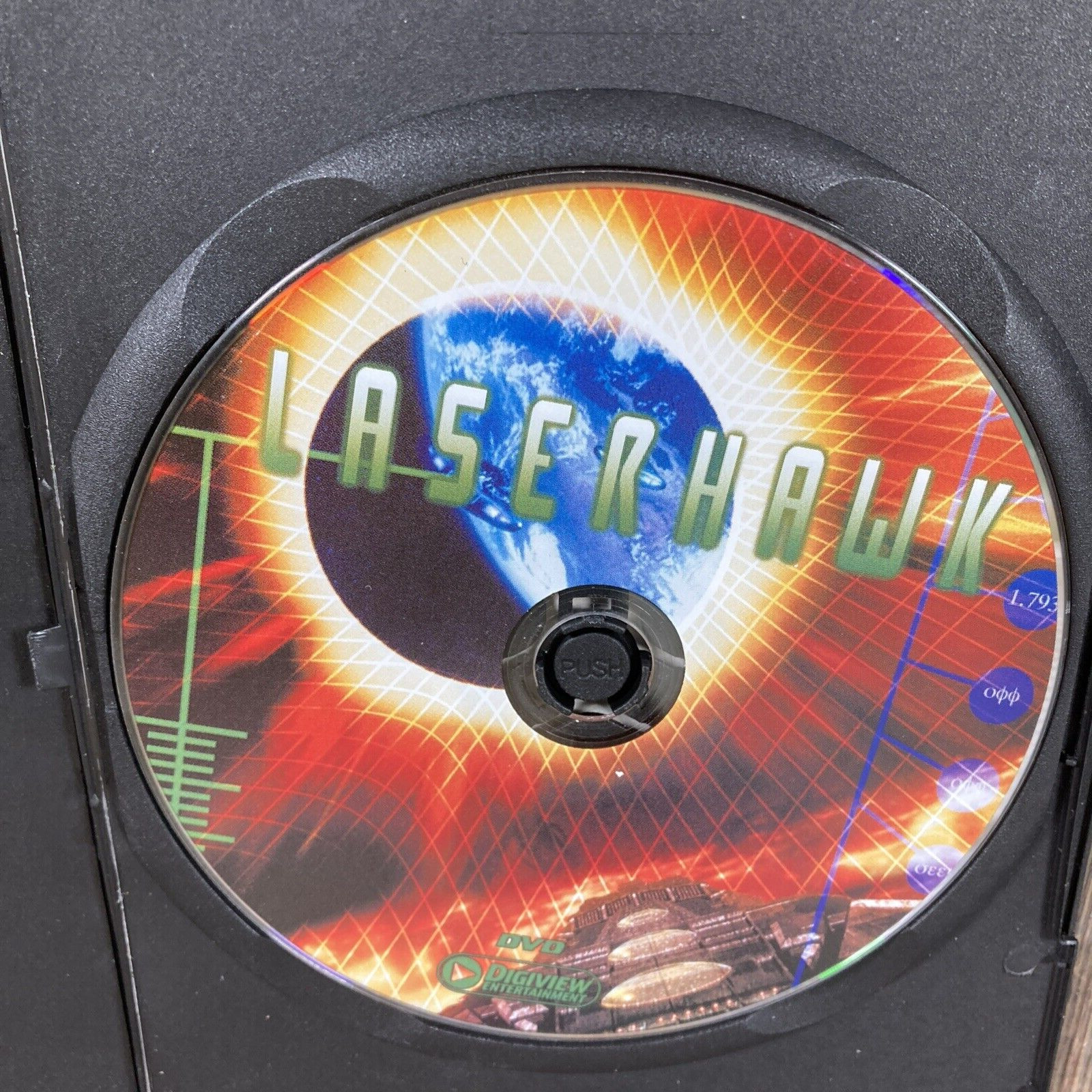 Laserhawk: Our Last Chance for Survival DVD 1997 FS Mark Hamill Thin Case