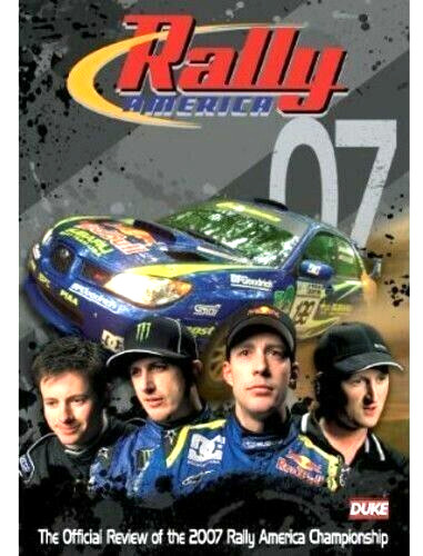 RALLY AMERICA 2007 CHAMPIONSHIP DVD. PASTRANA, CHOINIERE. 127 MINS. DUKE 4753N