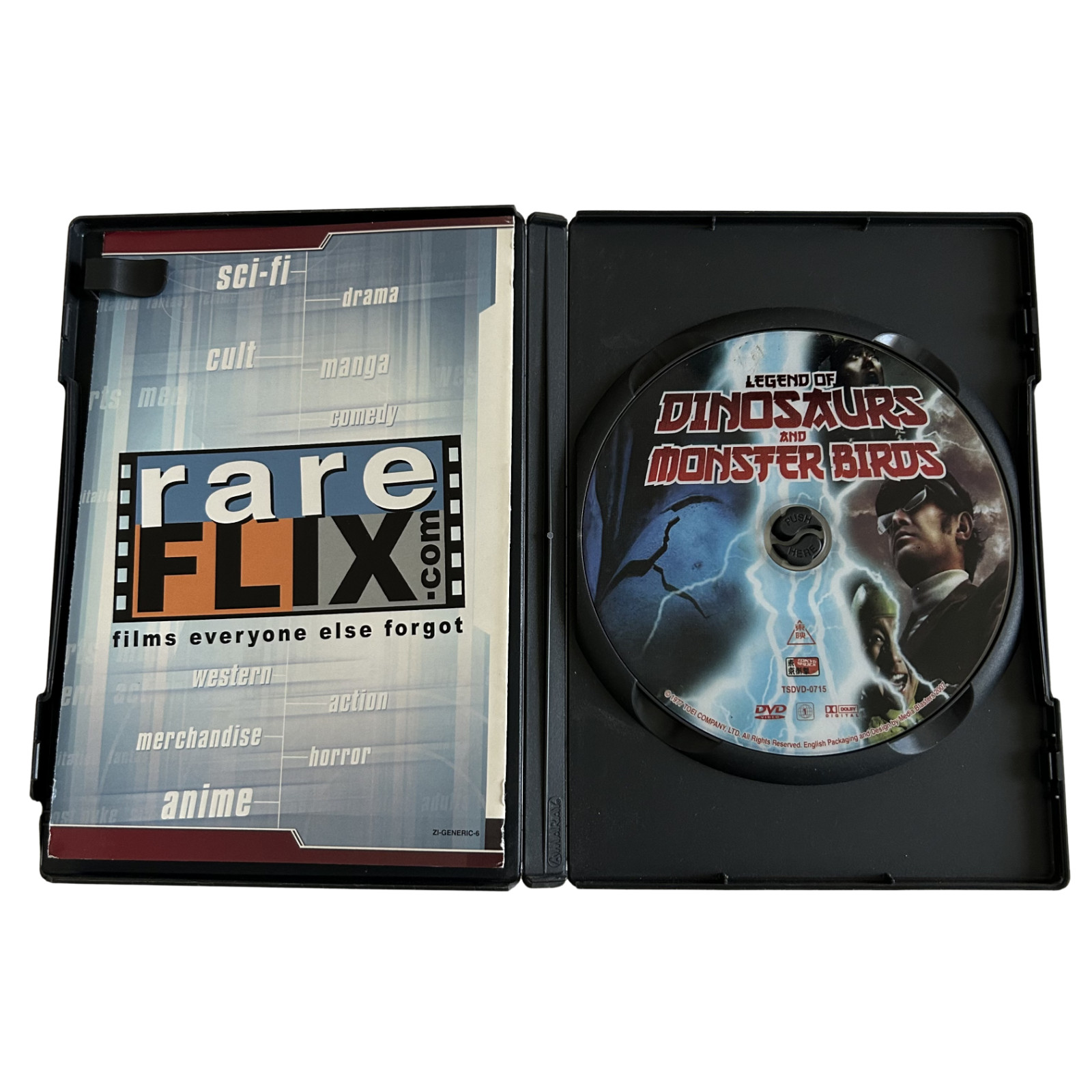 Legend of Dinosaurs and Monster Birds, 1977, DVD, Free Shipping!!