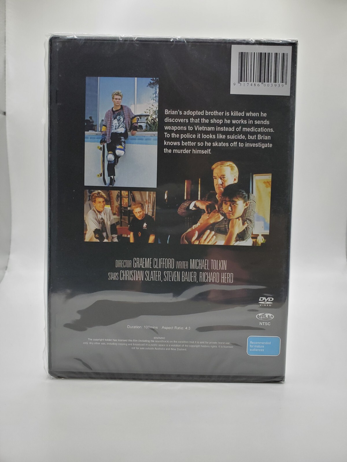 Gleaming the Cube (1989) Christian Slater DVD BRAND NEW (USA Compatible)