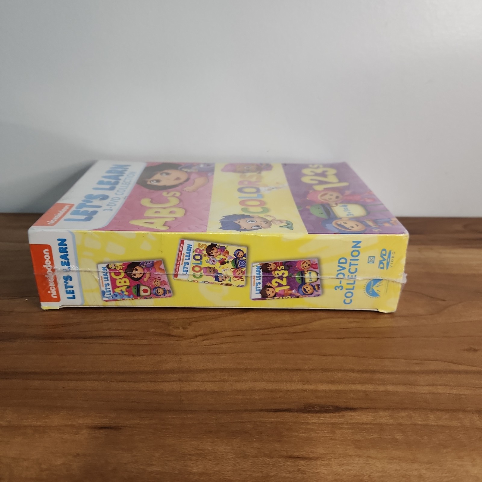 Let’s Learn 3 Pack: 123s & Abcs & Colors Nickelodeon Nick Jr Dora DVD New Sealed