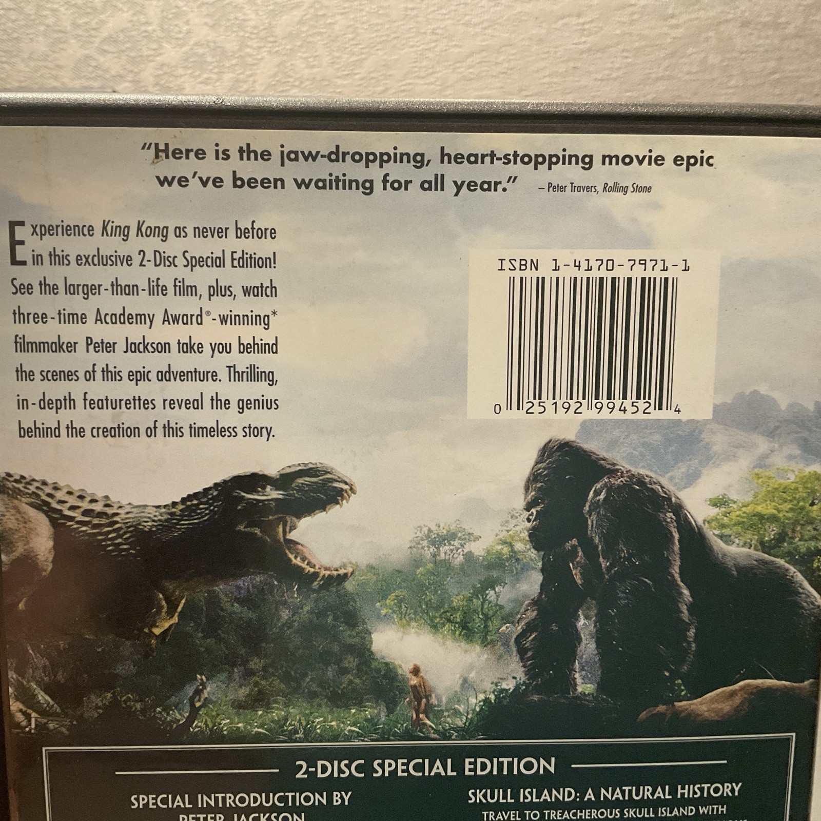 King Kong Double Feature -KK special Ed. 2 Disc Set And Kong Skull Island