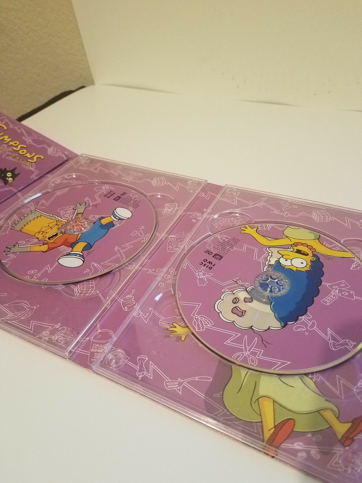 Simpsons Third Season 3 DVD Featuring Micheal Jackson Episode Stark Raving Dad