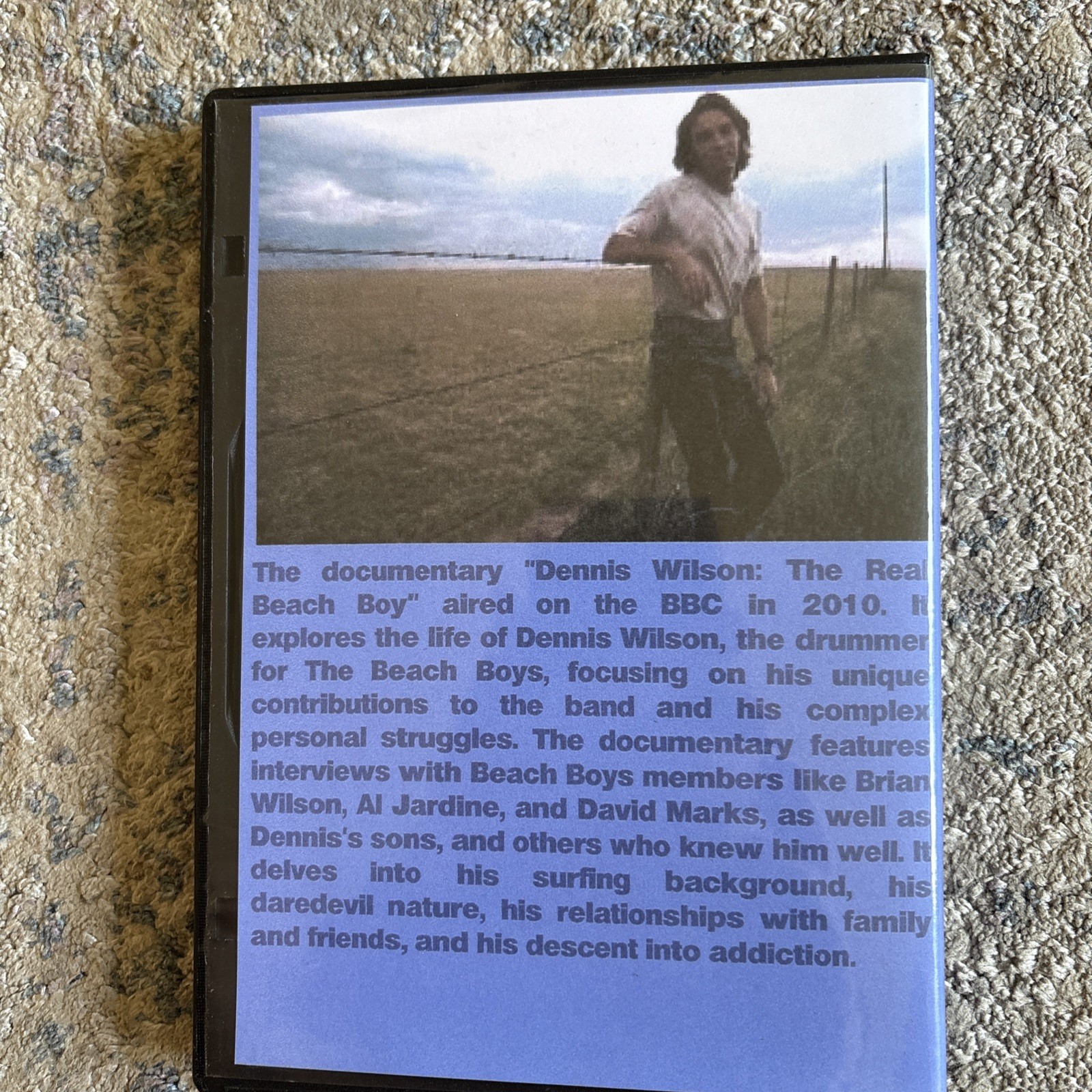 Dennis Wilson The Real Beach Boy DVD Documentary 2010 The Beach Boys