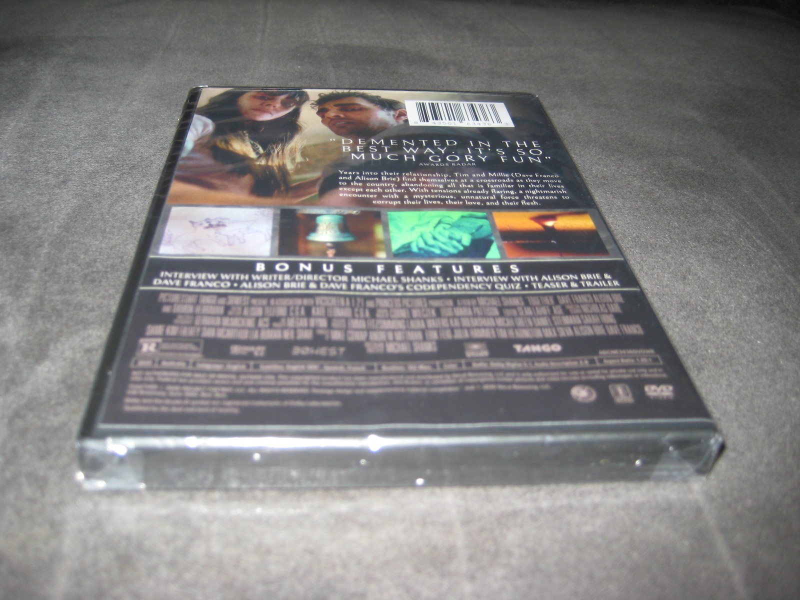 TOGETHER (DVD 2025) BRAND NEW – RATED R – WIDESCREEN – HORROR – THRILLER