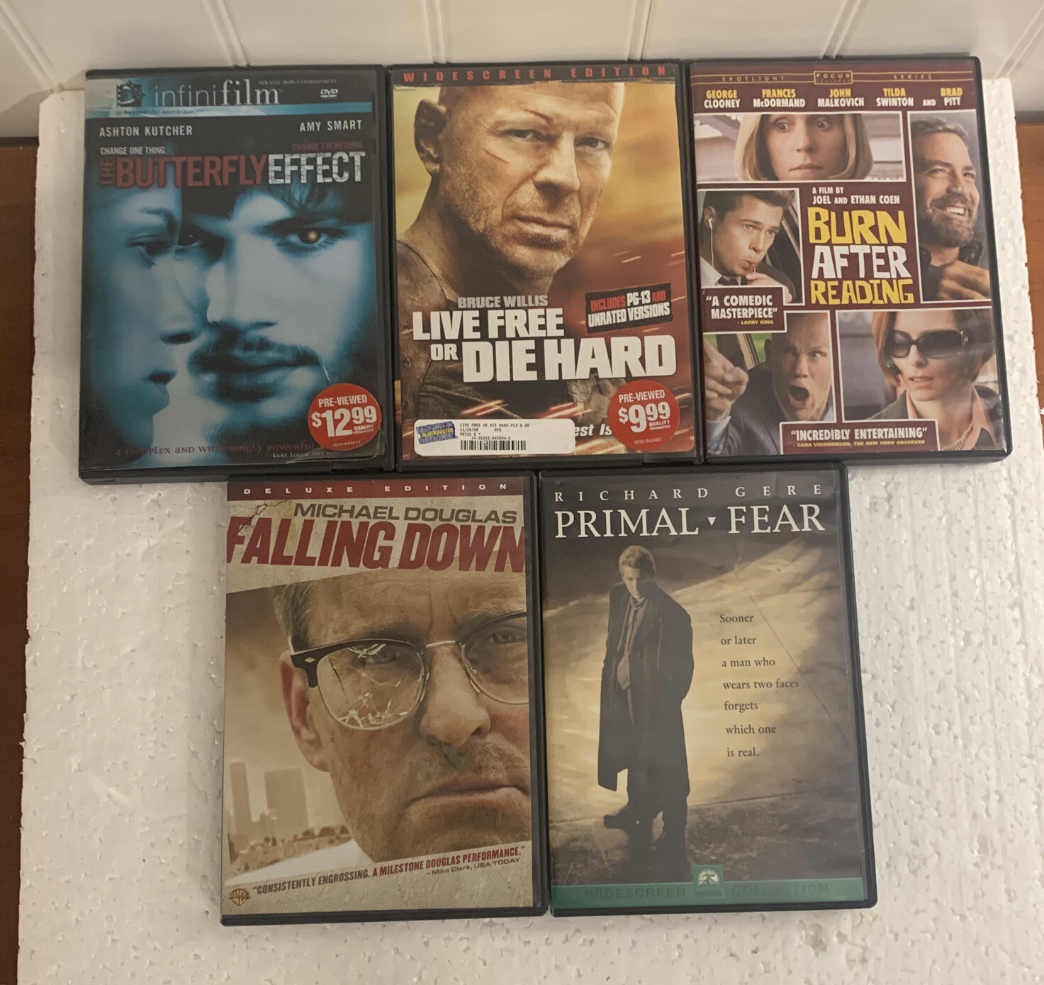 Lot of 20 DVD Movies Action, Drama, Horror USED/FAST SHIPPING READ