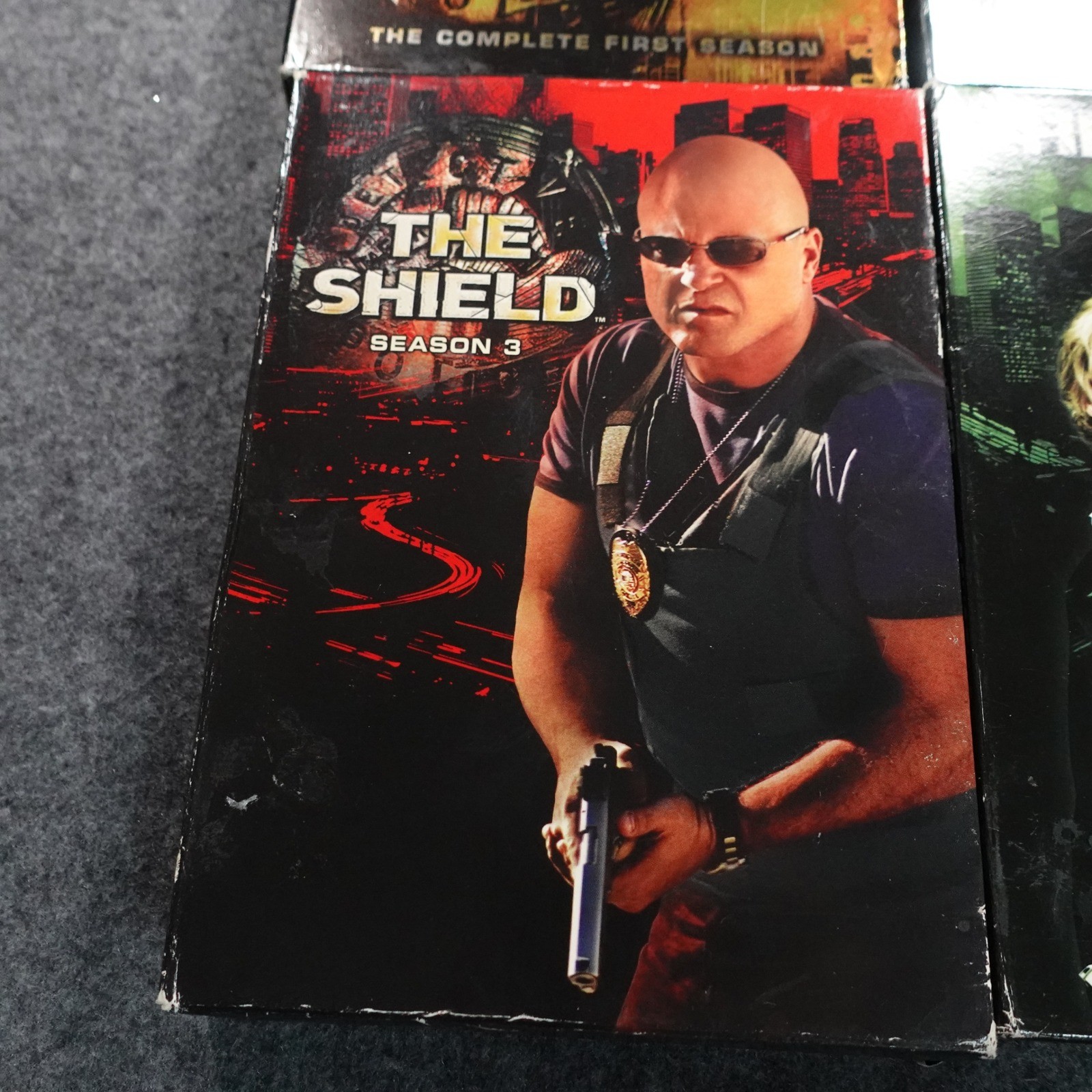 The Shield Seasons 1 2 3 4 DVD Box Set Lot FX Crime Drama Michael Chiklis