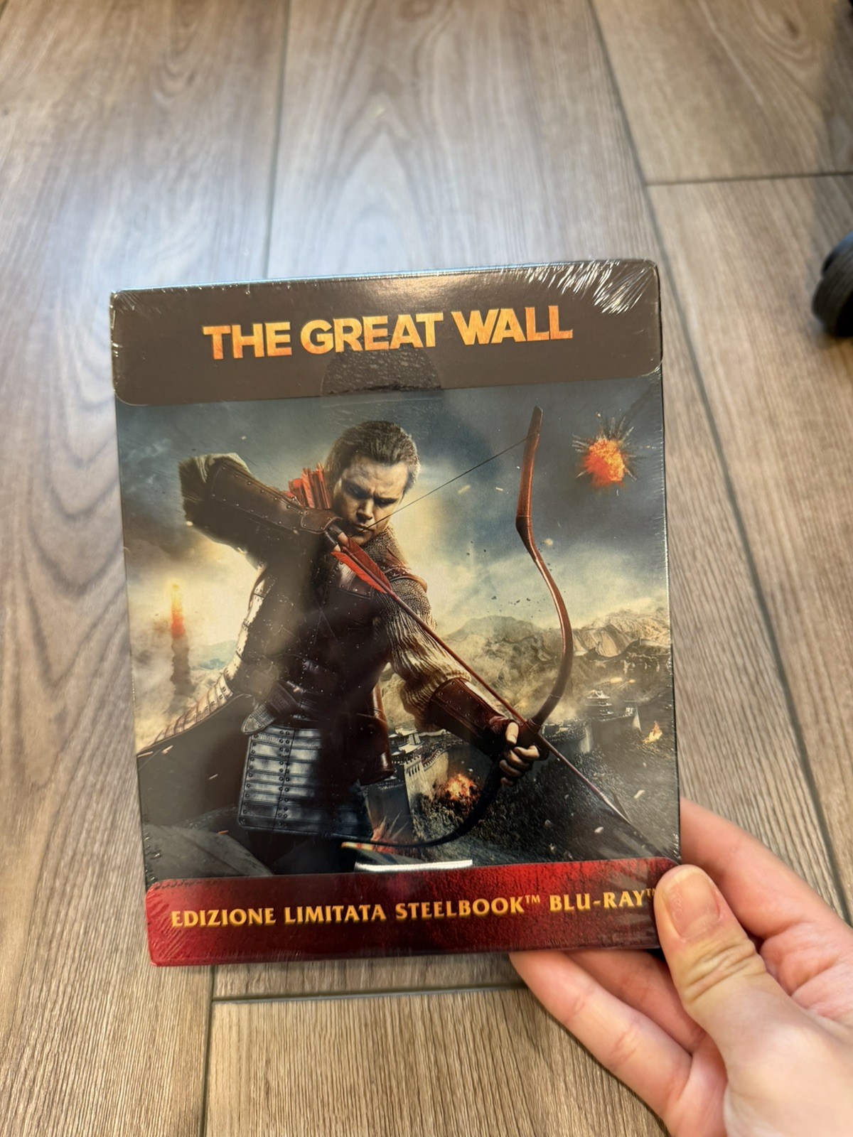 Blu ray Disc The Great Wall Steelbook Metal Box Limited Edition Matt Damon Yimou