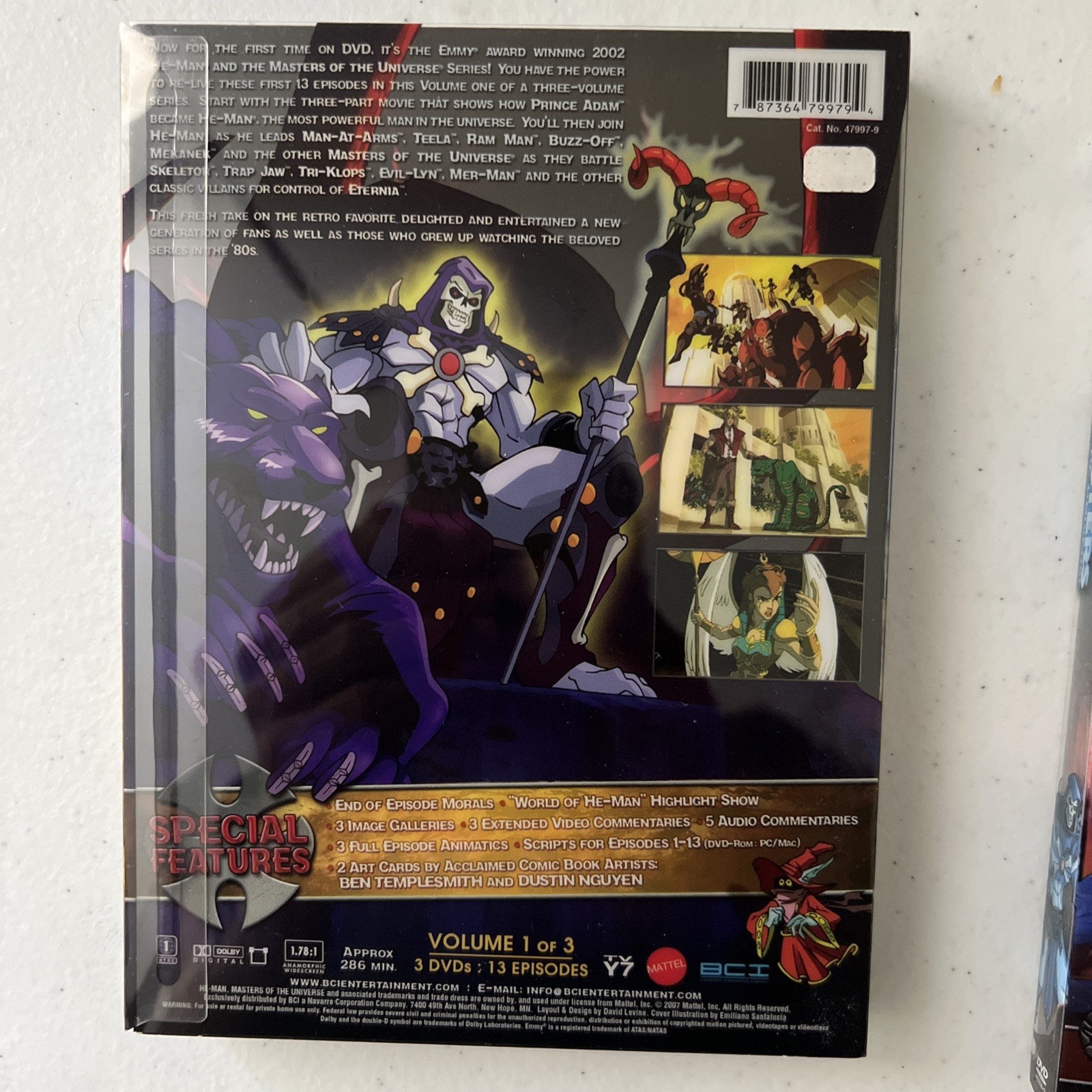He-Man and the Masters of the Universe (2002) – Volume One – twoDVD –