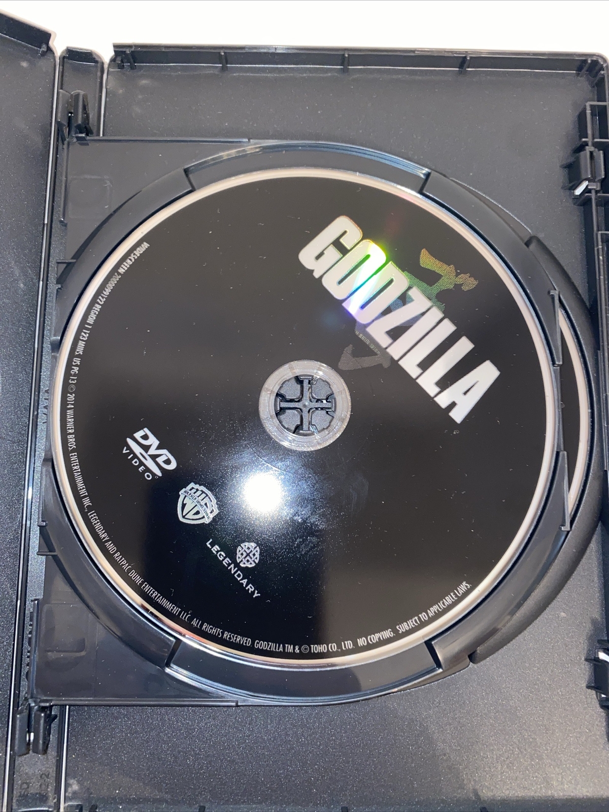 GODZILLA DVD 2014 with Bonus Disc Aaron Taylor-Johnson Gareth Edwards TOHO
