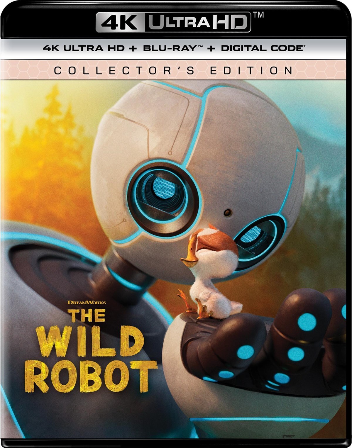 The Wild Robot 4K UHD Blu-ray NEW