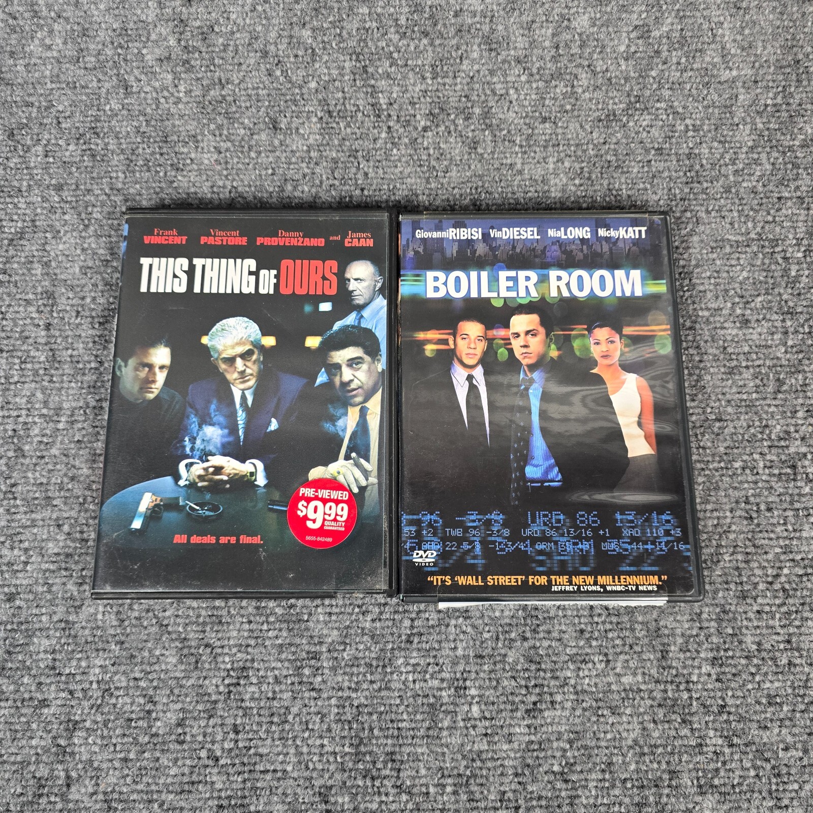 DVD Movie Bundle Lot of 10 Action Adventure Drama Crime Thriller