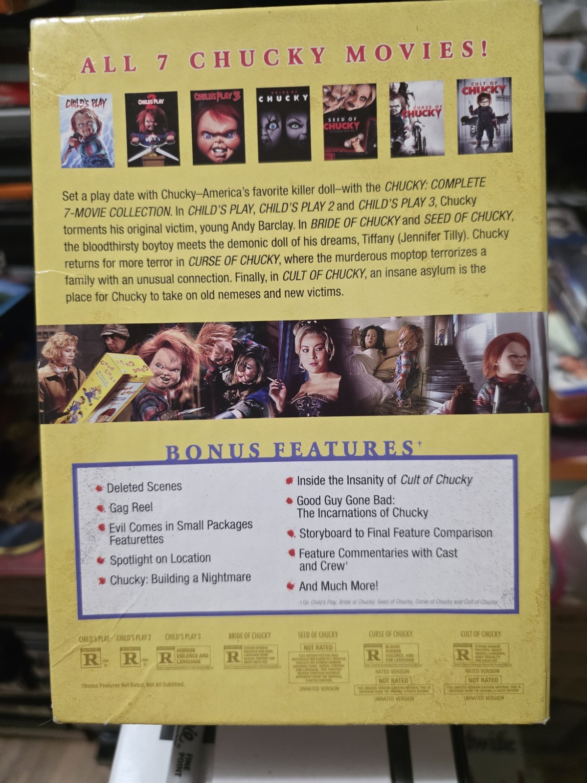Chucky: Complete 7-Movie Collection (DVD)