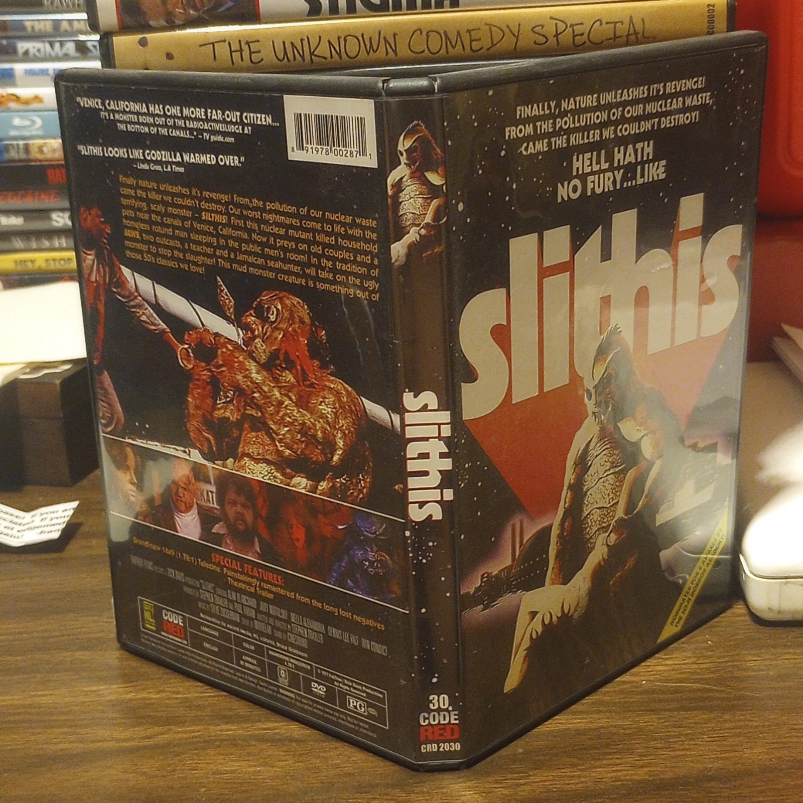 Code Red Slithis DVD (1978) PG Horror Monster Widescreen NTSC
