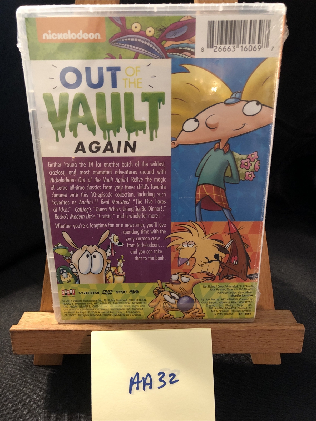 Nickelodeon: Out of the Vault Collection (DVD, 2015) Viacom New! FREE SHIPPING!