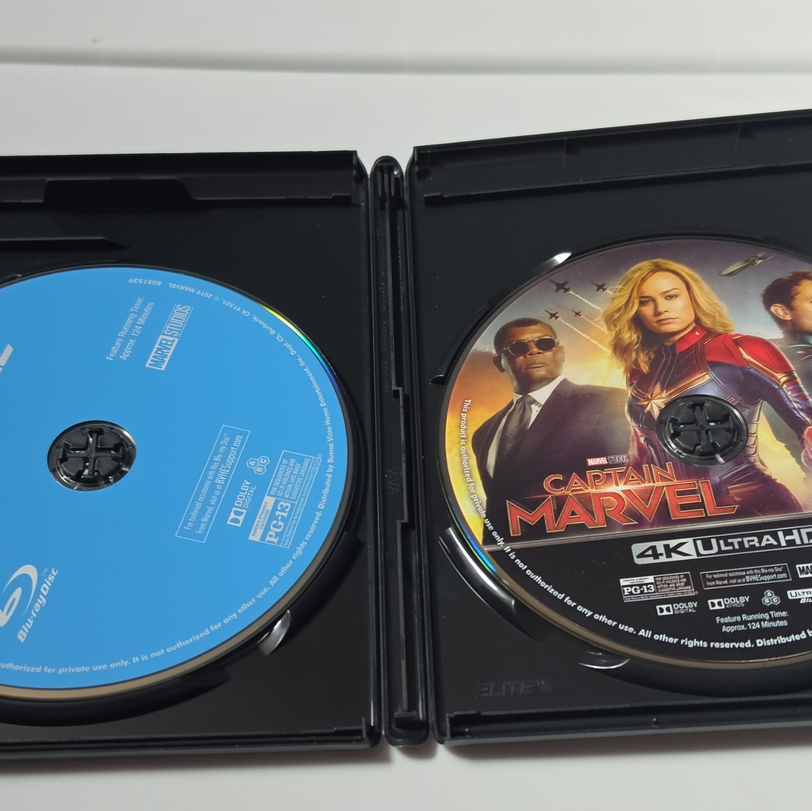 Marvel Studios Captain Marvel 4K UHD + Blu-ray Cinematic Universe Edition 2019