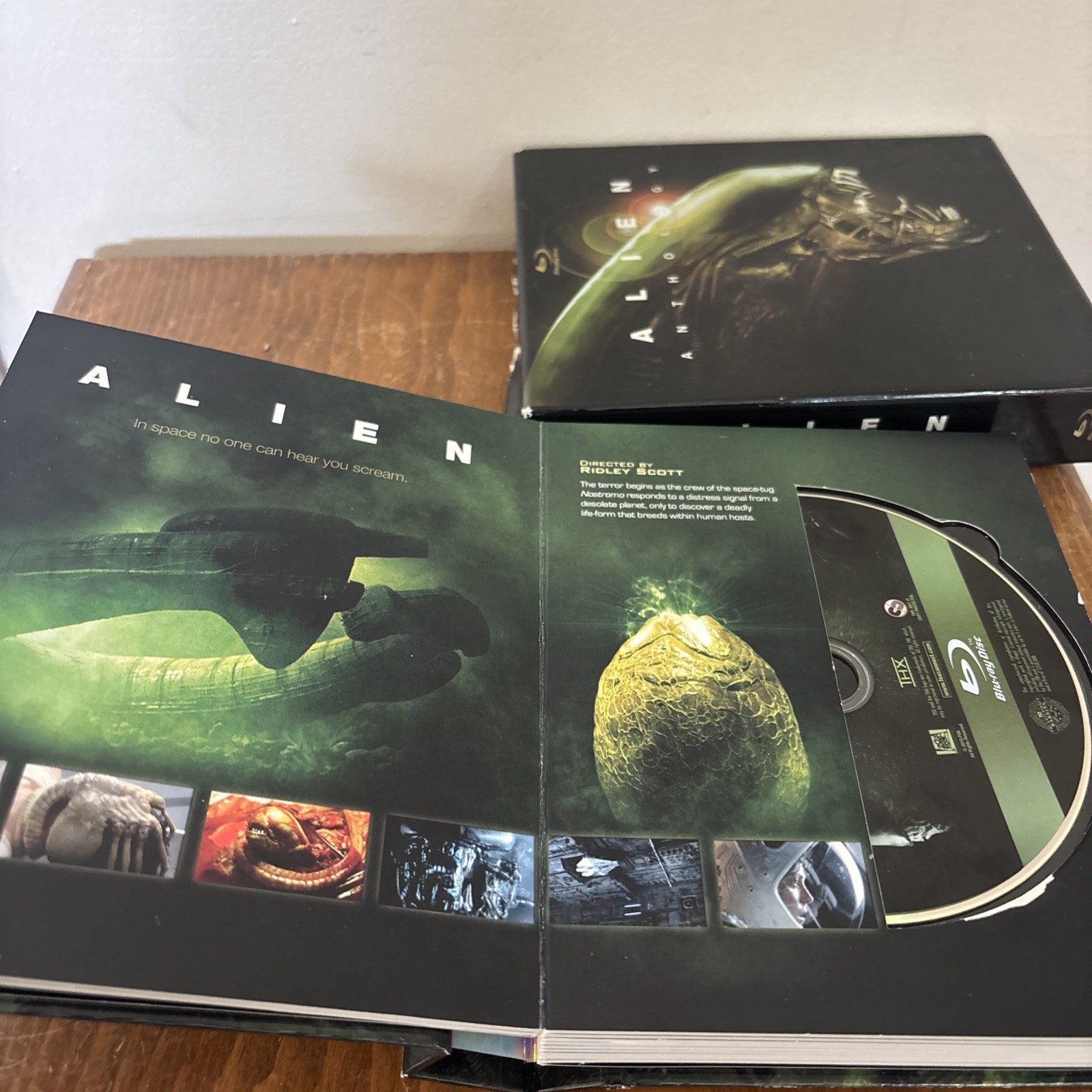Alien Anthology Blu-ray Box Set Complete Collection of 4 Movies