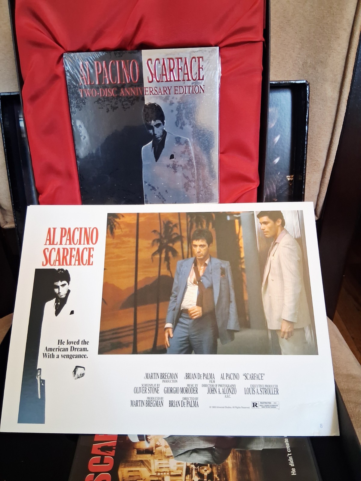 🤩 Al Pacino Scarface 2 Disc Collector’s Anniversary Special Edition DVD Box Set