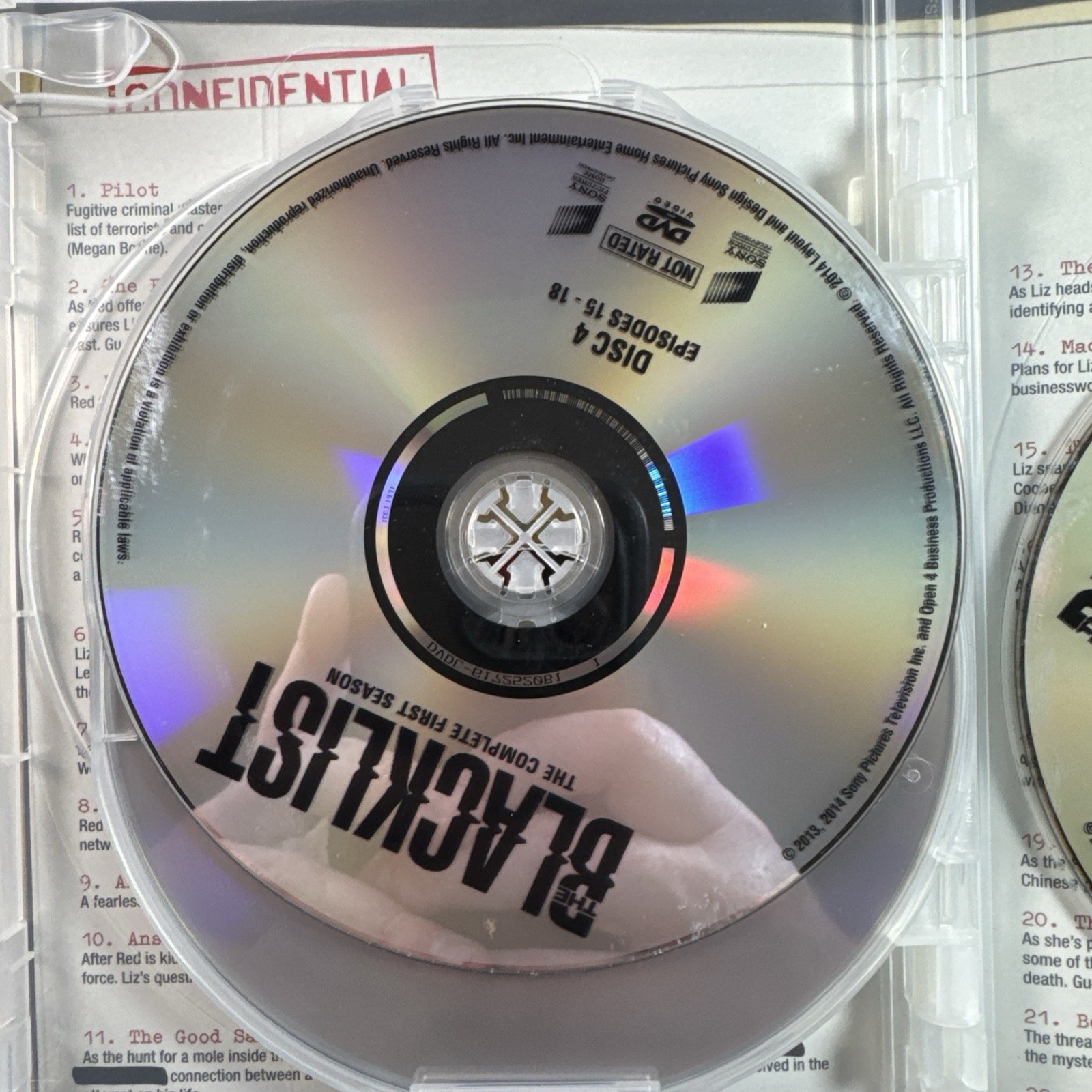 The Blacklist (Seasons 1-3) : James Spader (Raymond Reddington)