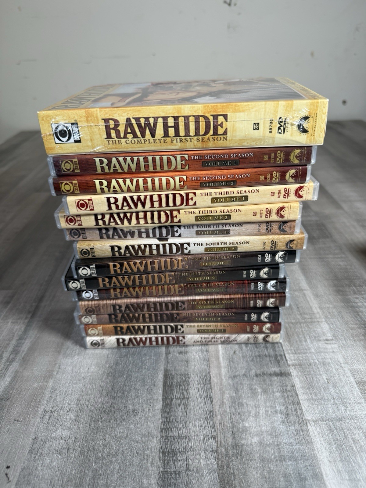 Rawhide: 100% Complete Series Pack Clint Eastwood EUC