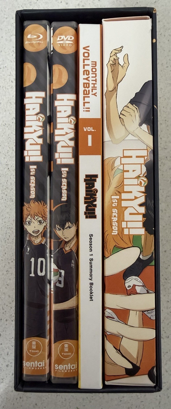 Haikyu Anime Season 1 Limited/ Premium Edition Box Set RARE OOP