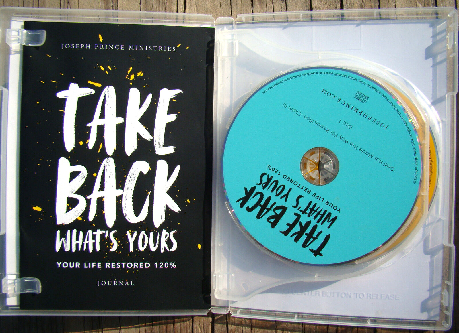 Joseph Prince ~2 DVDs & 4 CDs 2018~ Take Back & Speak Out. Restore Health Money