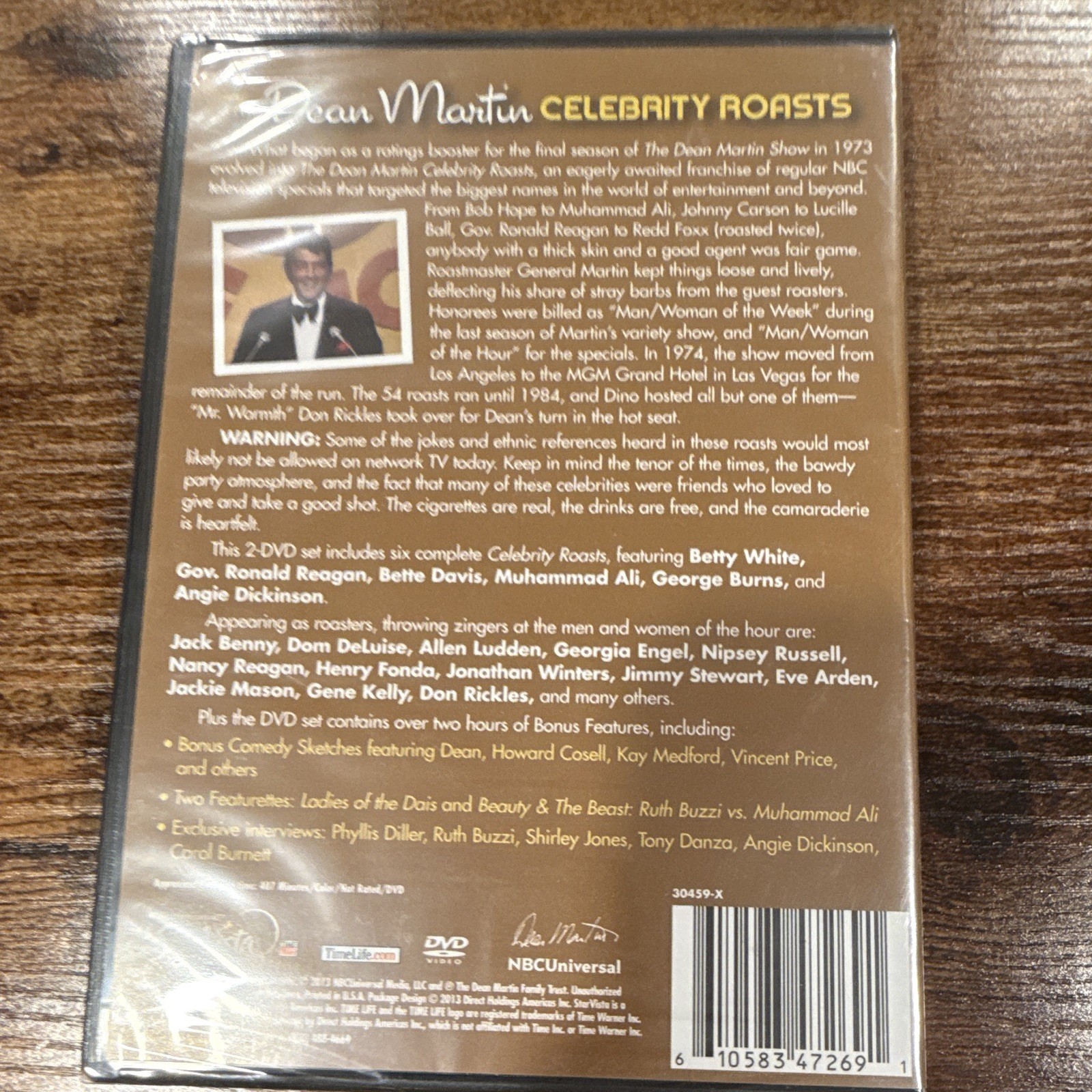 Time Life The Dean Martin Celebrity Roasts DVD MPN 30459-X