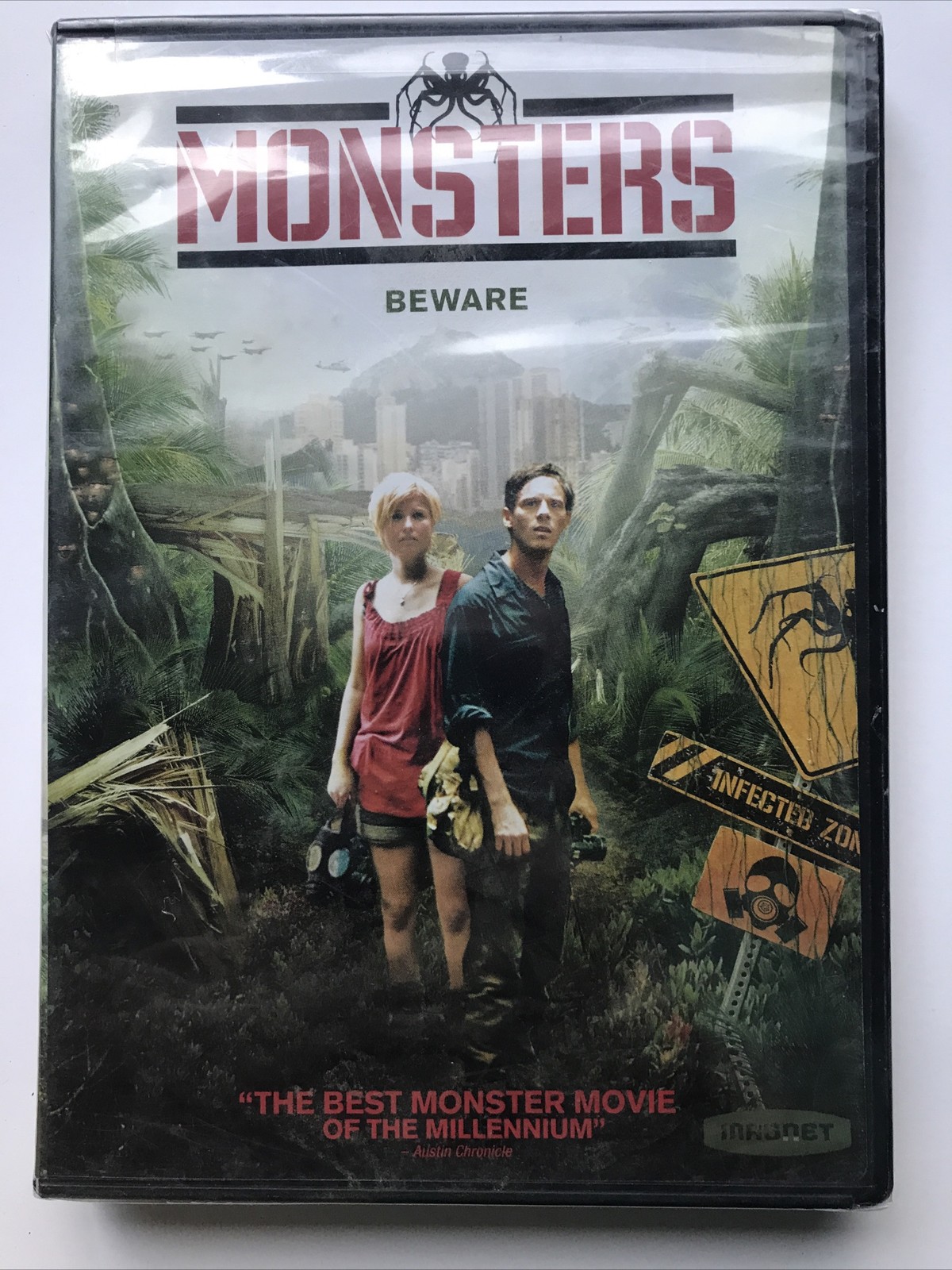 Monsters (DVD, 2010) Gareth Edwards, Scoot McNairy, New, Factory Sealed￼￼