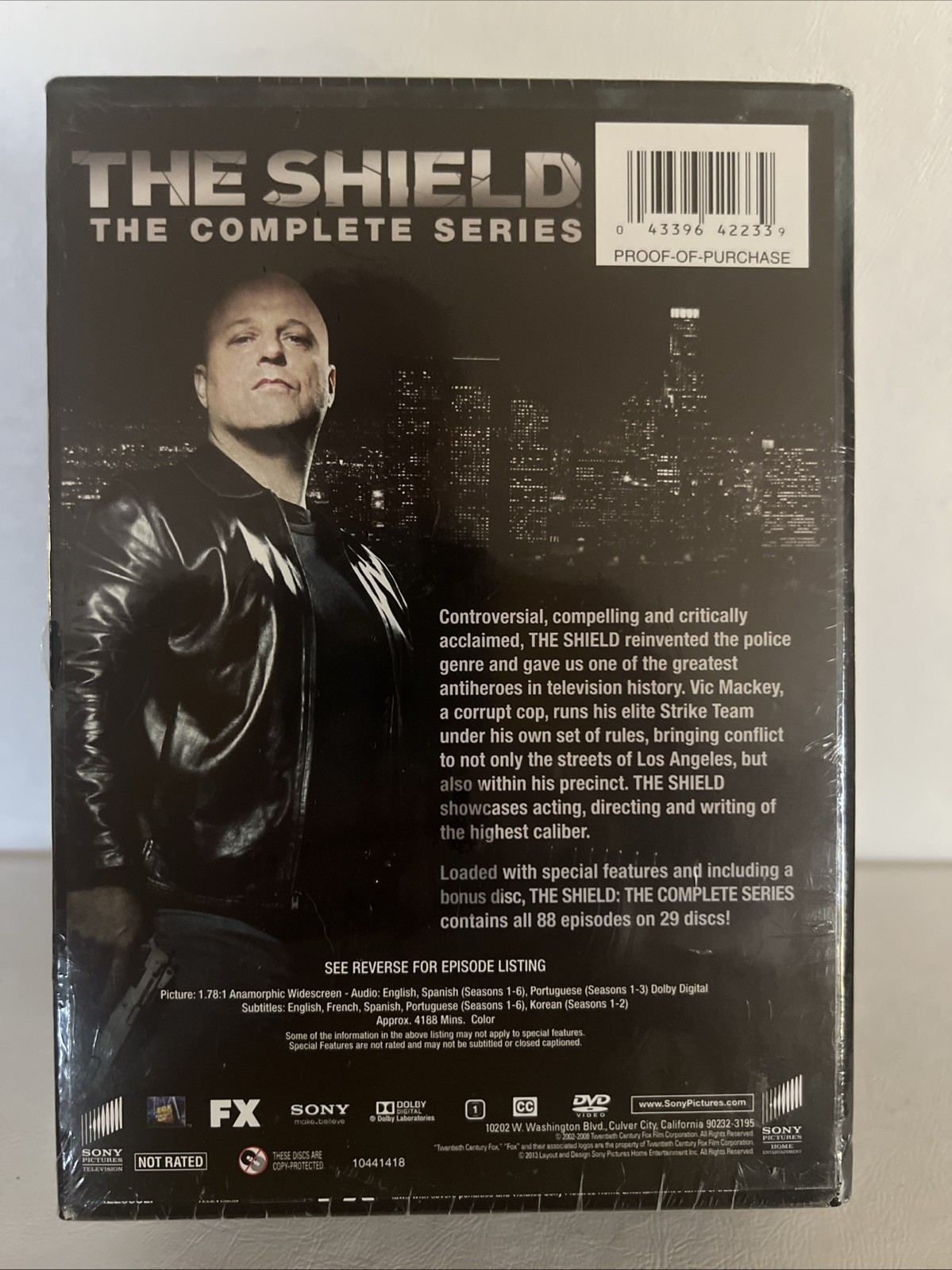 The Shield: The Complete Series DVD Set (New/Sealed)