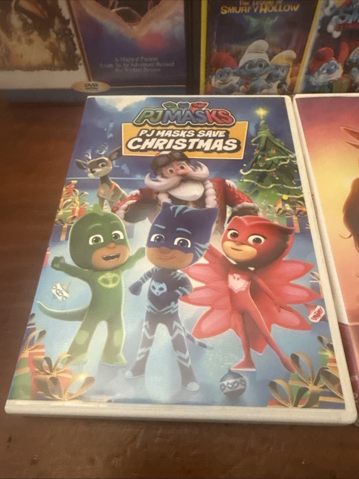Kids Children’s DVD Lot (5) – Hook Smurfs Scooby Doo Spirit PJ Mask Animation