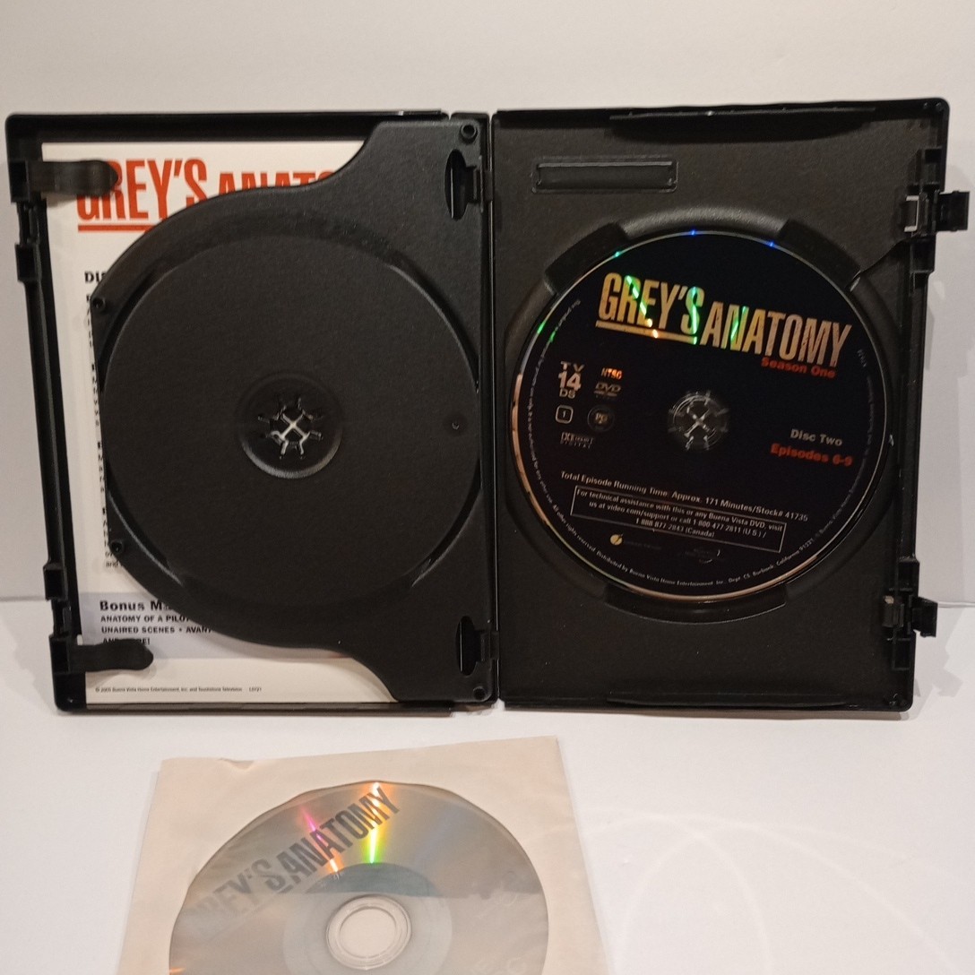 Grey’s Anatomy Season 1, TV-14. 2006, Patrick Dempsey, Ellen Pompeo, Sandra Oh